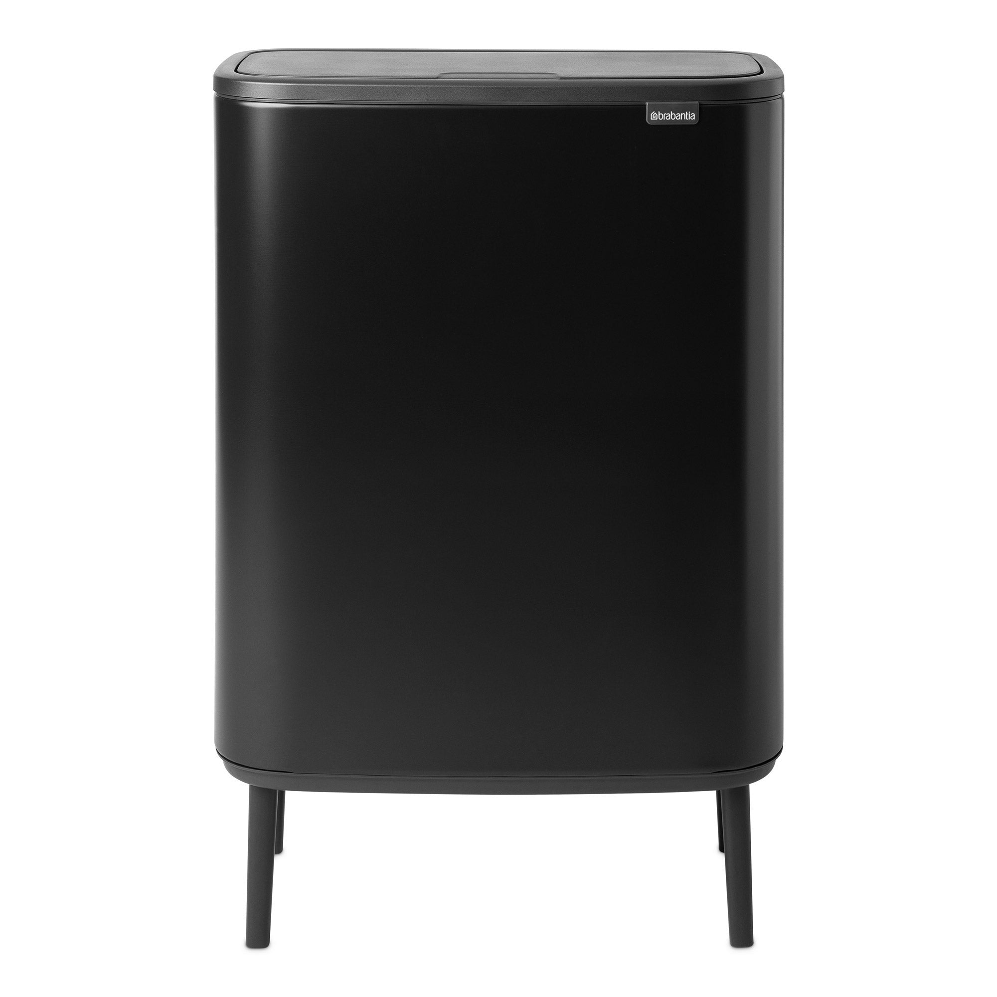 Brabantia BO Touch Bin Hi 2 x 30L Matt Black