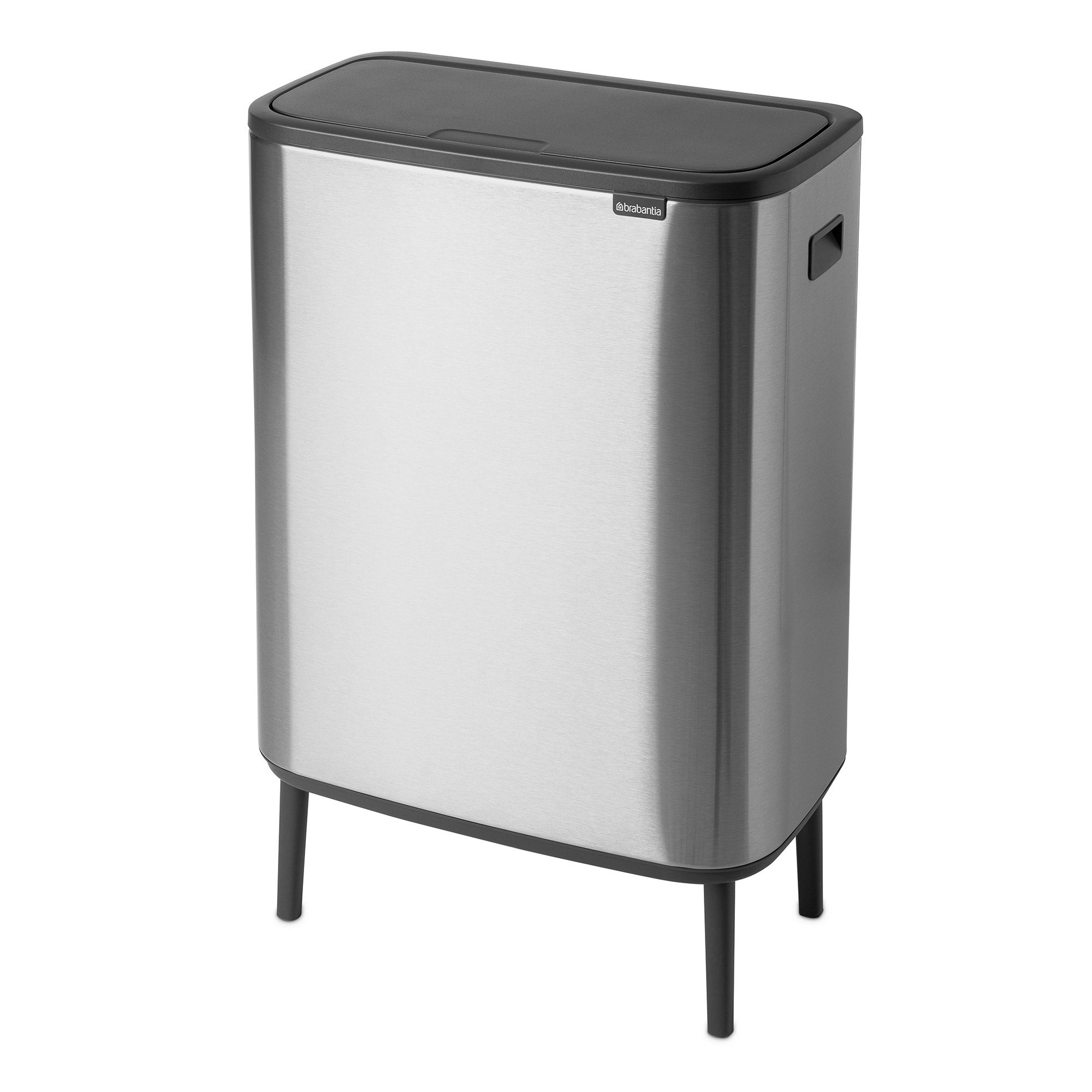 Brabantia BO Touch Bin Hi 2 x 30L Matt Steel FPP