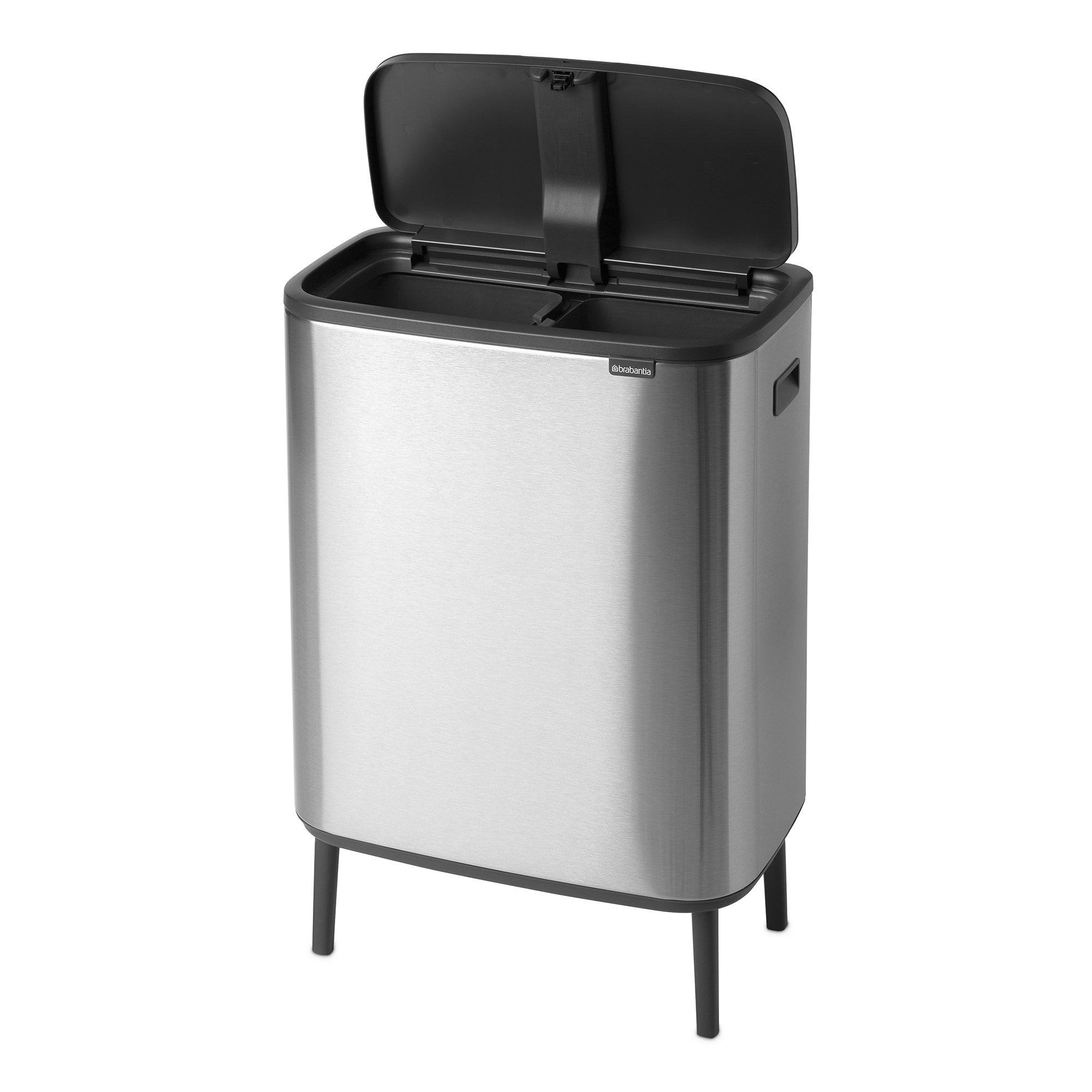 Brabantia BO Touch Bin Hi 2 x 30L Matt Steel FPP