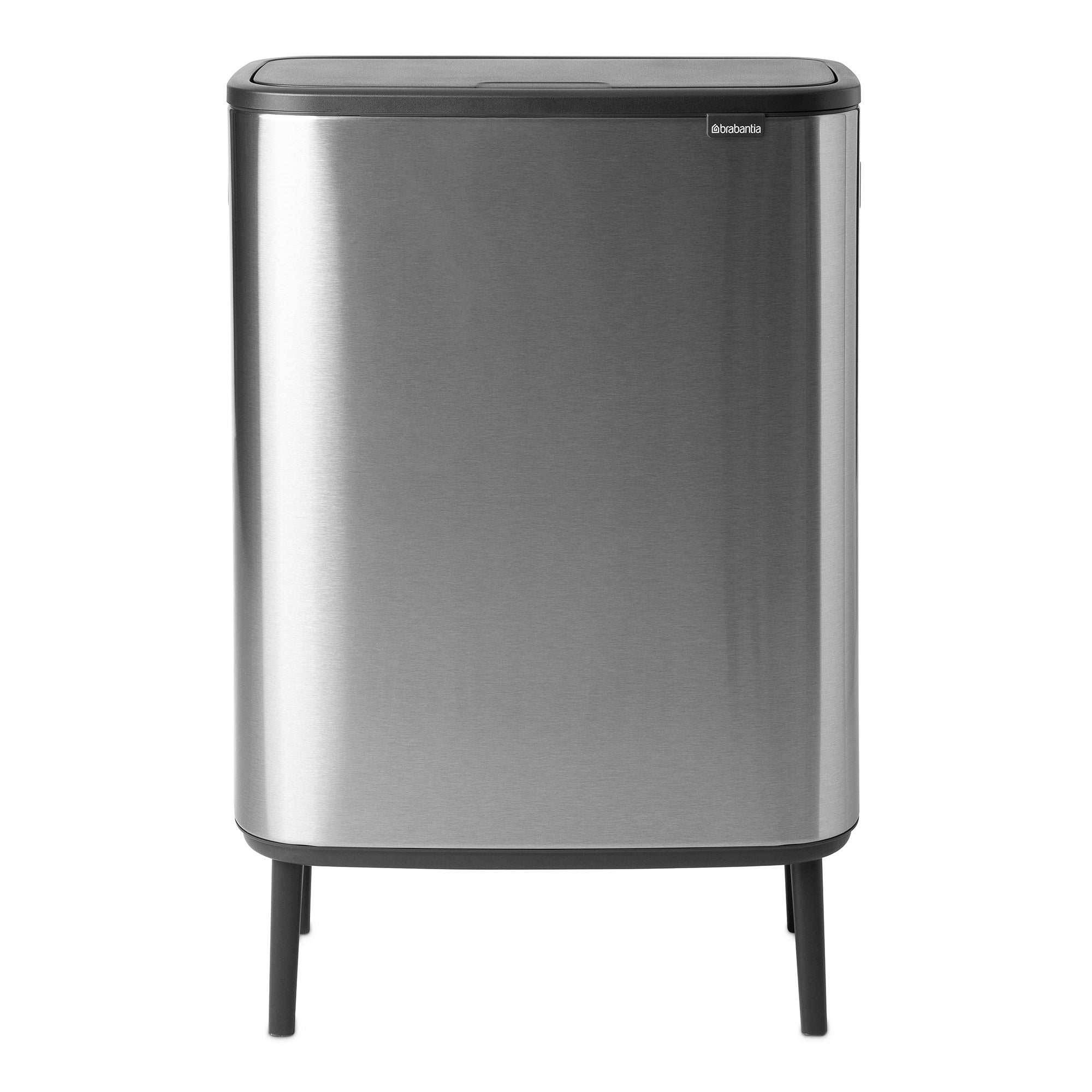 Brabantia BO Touch Bin Hi 2 x 30L Matt Steel FPP