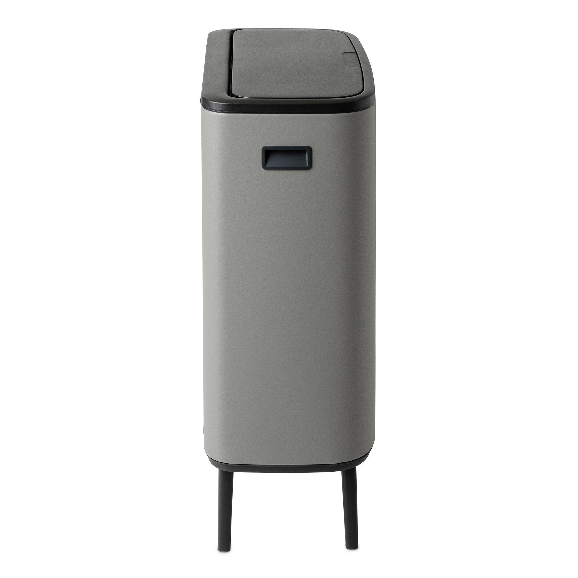 Brabantia BO Touch Bin Hi 2 x 30L Mineral Concrete Grey