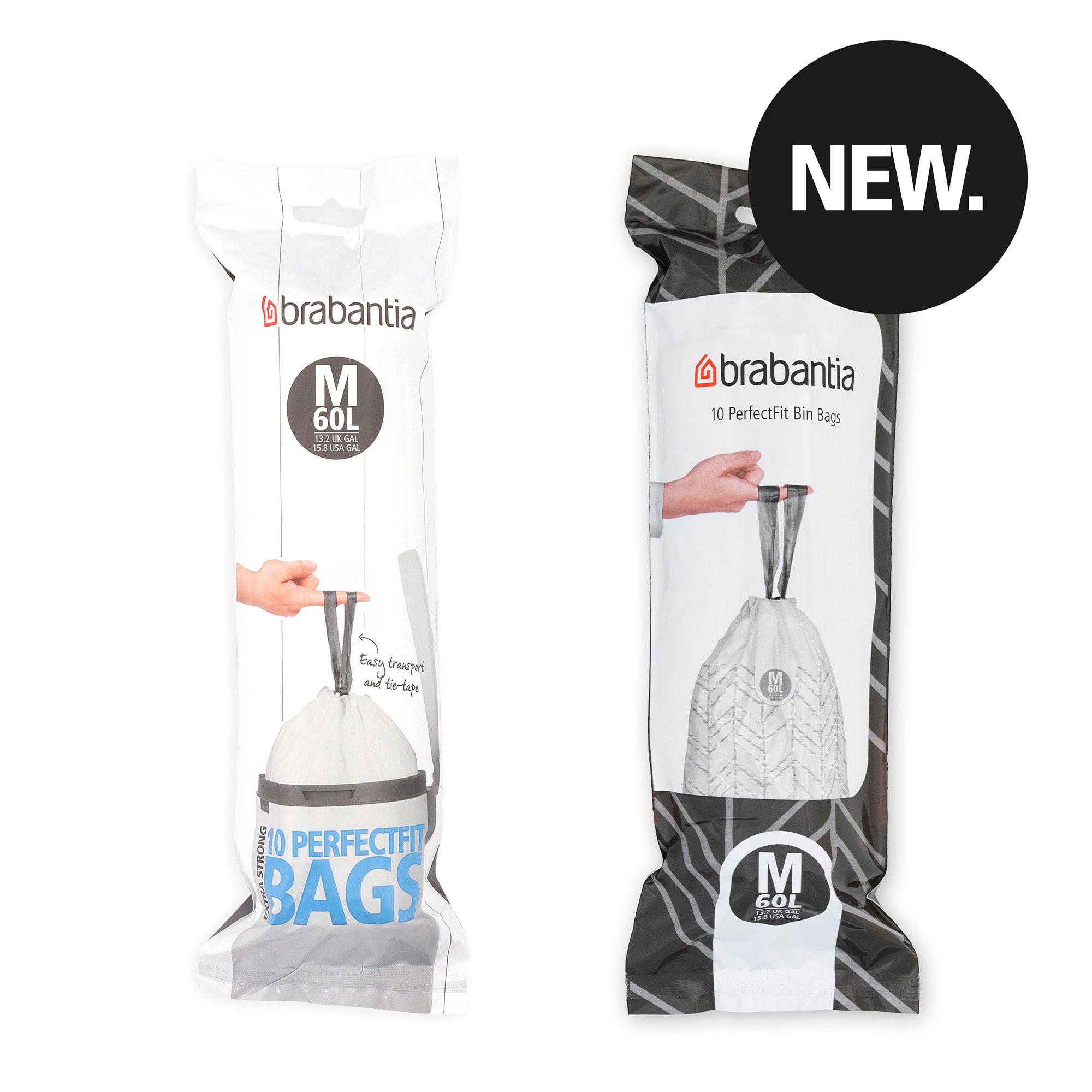 Brabantia PerfectFit Bags M 60L - 10 Bags/Roll