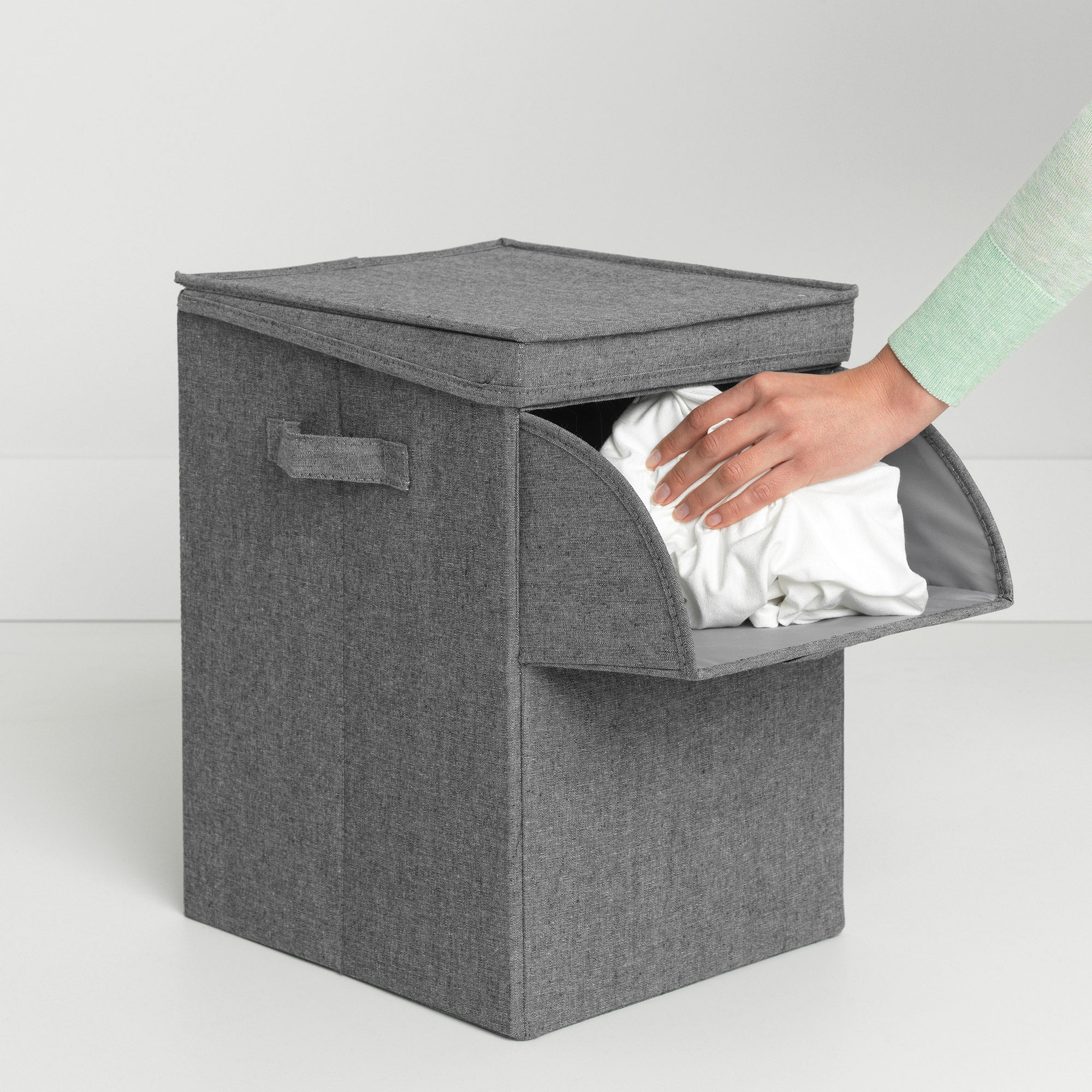 Brabantia Stackable Laundry Box 35L Pepper Black