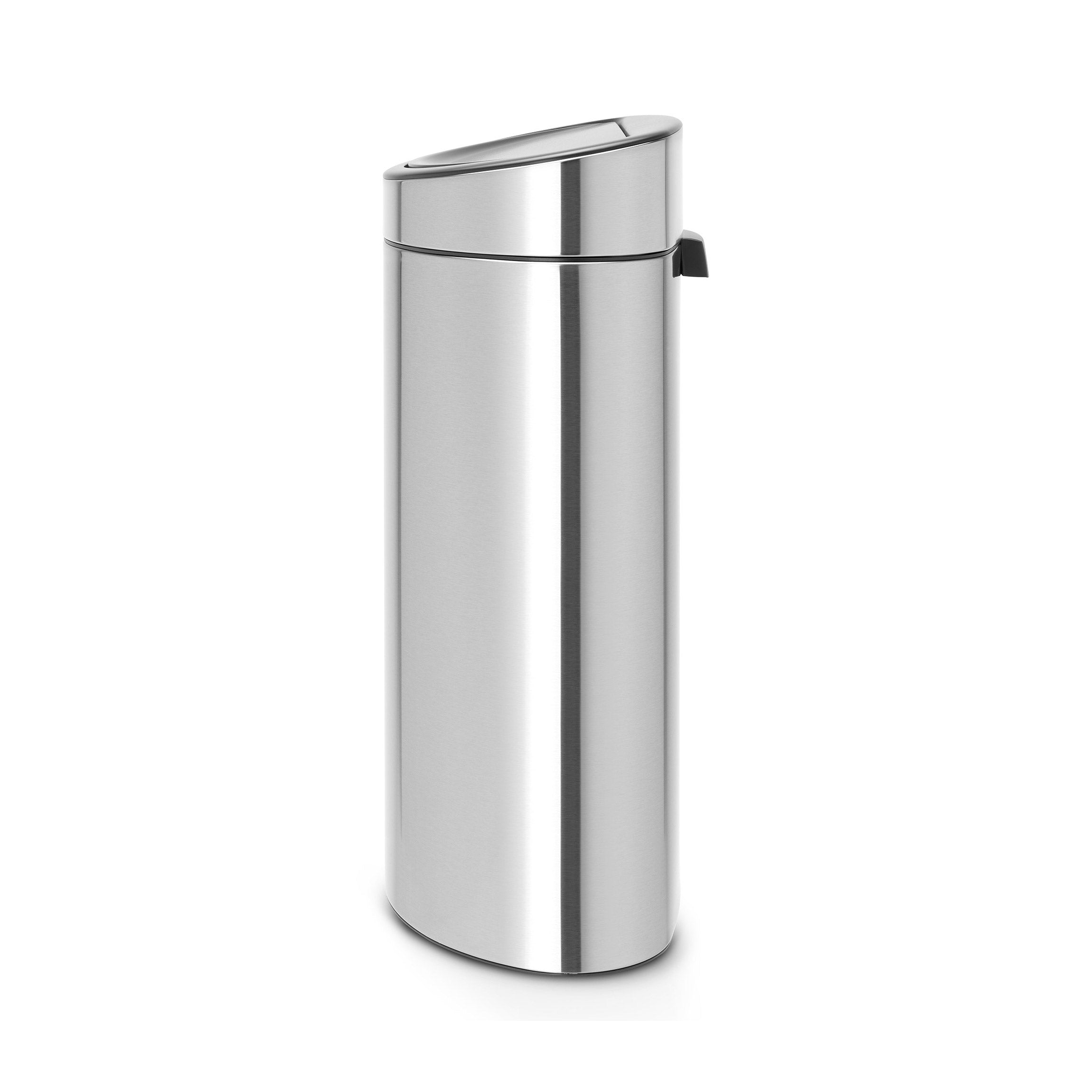 Brabantia Touch Bin New Twin Bin 10/23L FlatBack - FPP Matt Steel