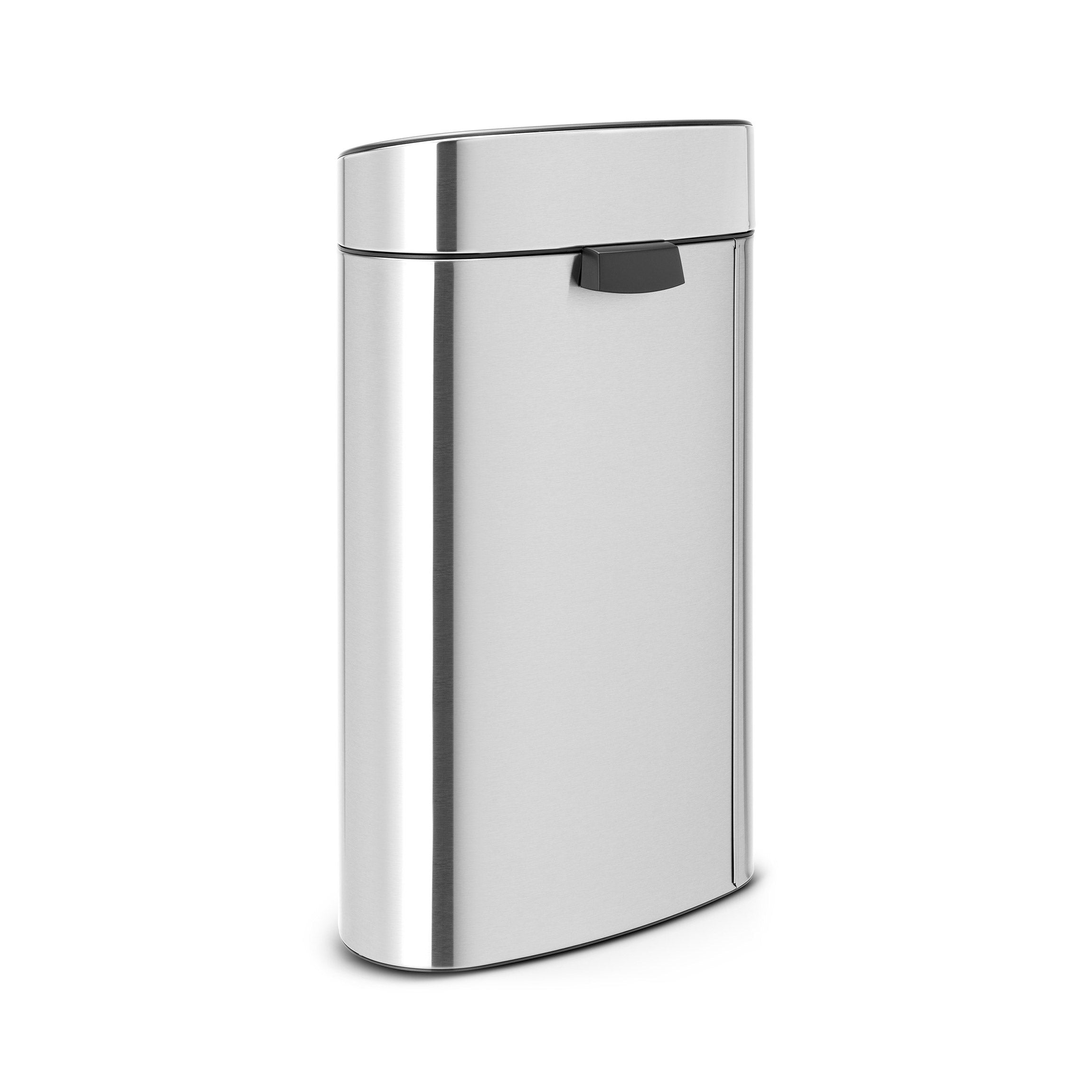 Brabantia Touch Bin New Twin Bin 10/23L FlatBack - FPP Matt Steel