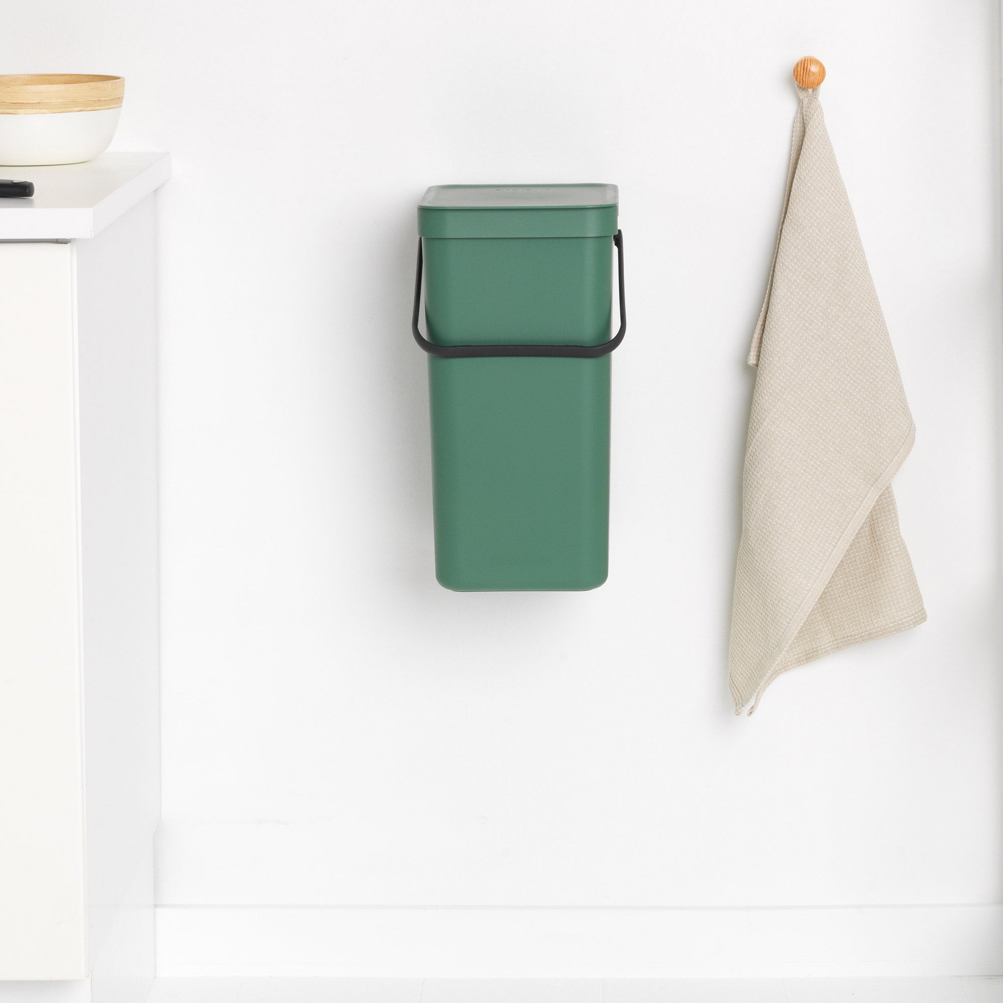 Brabantia Waste Bin Sort & Go 16L - Fir Green