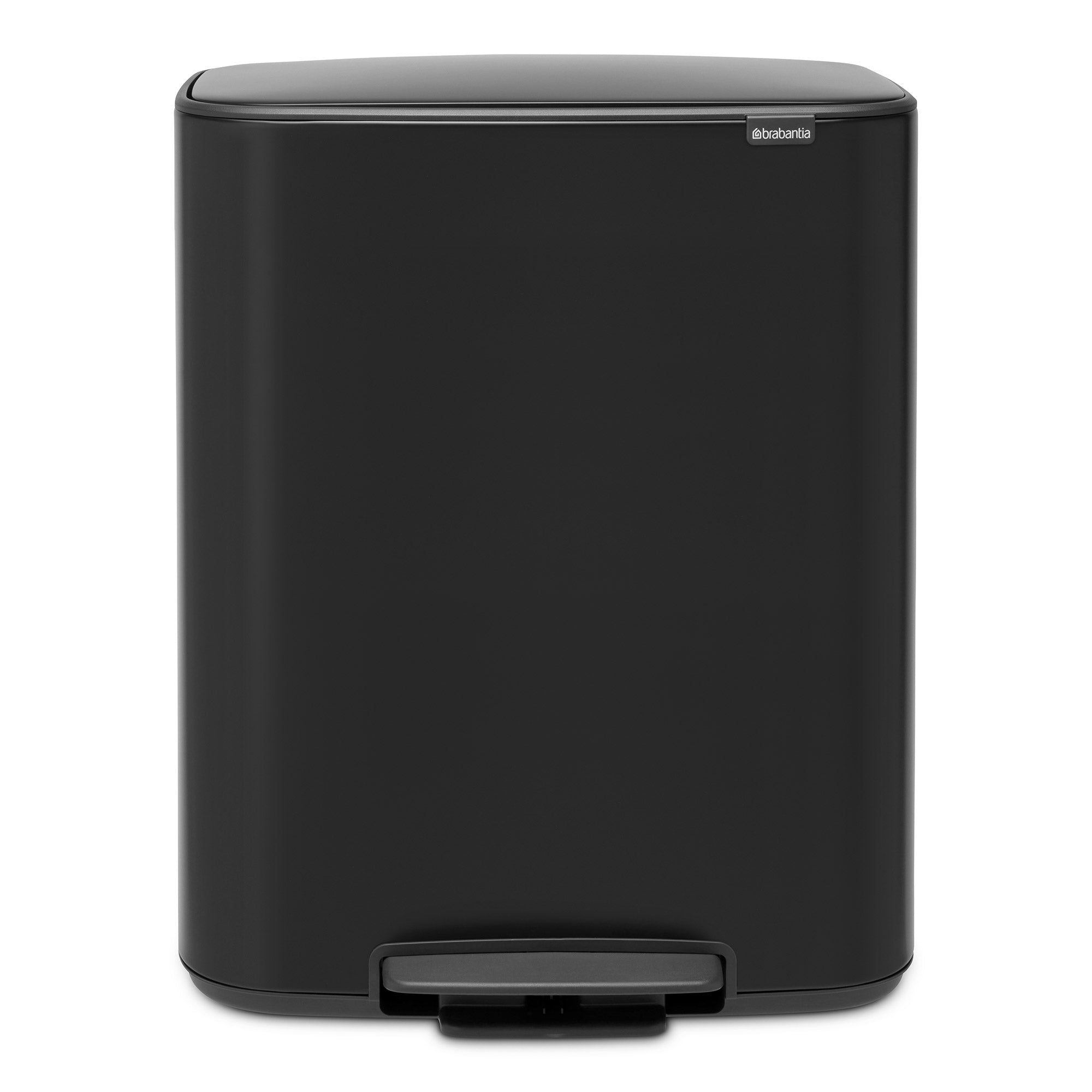 Brabantia BO Pedal Bin 60L Matt Black