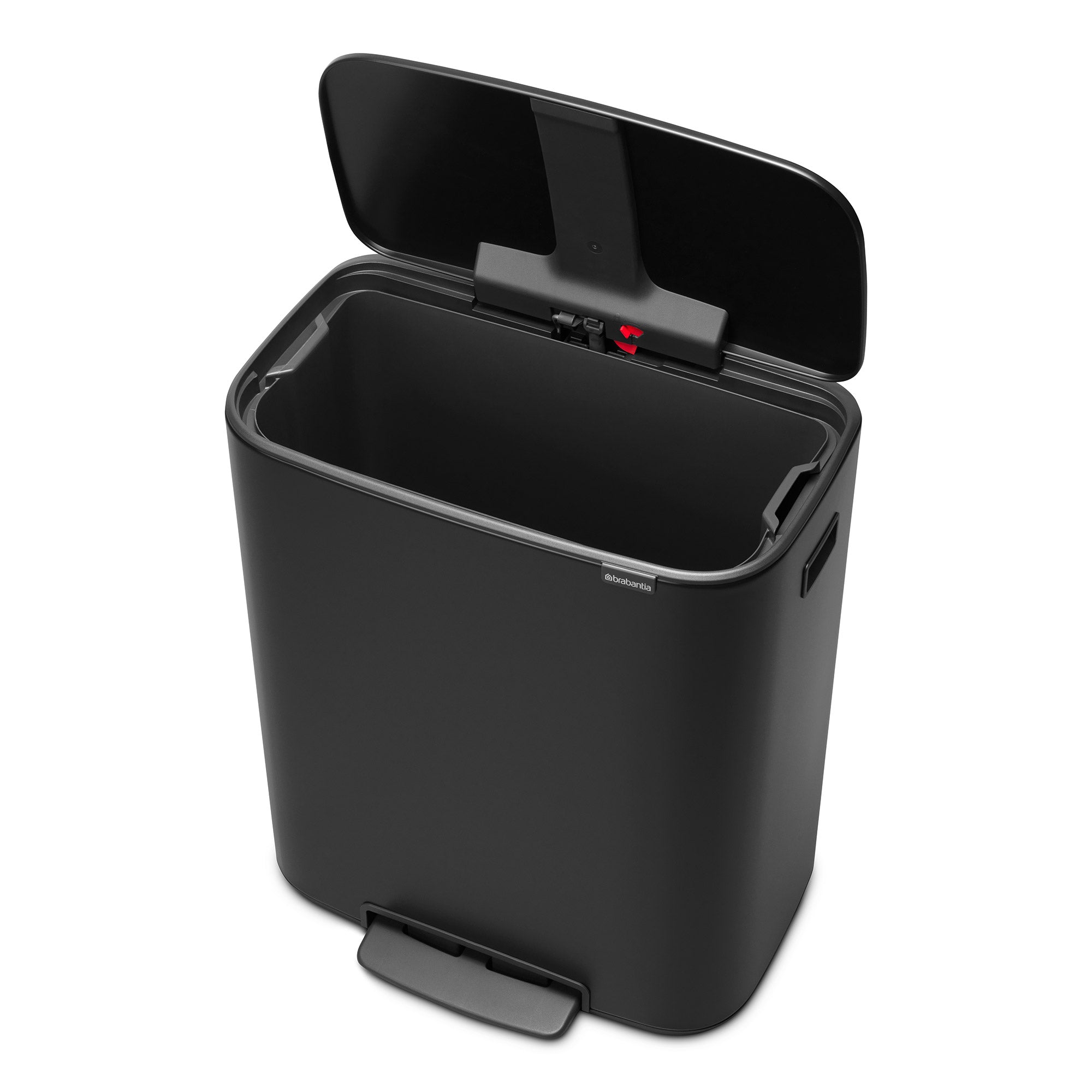 Brabantia BO Pedal Bin 60L Matt Black