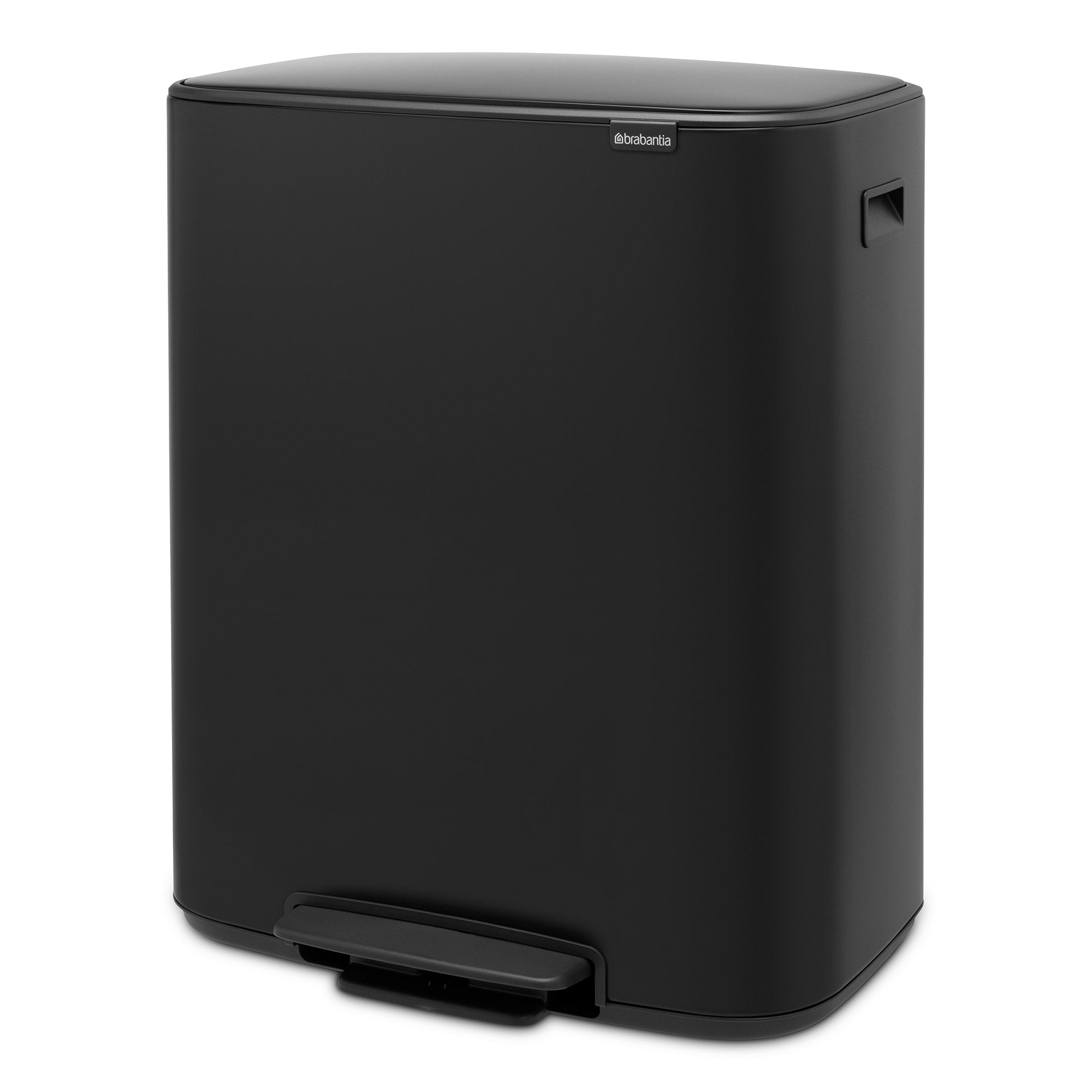 Brabantia BO Pedal Bin 60L Matt Black
