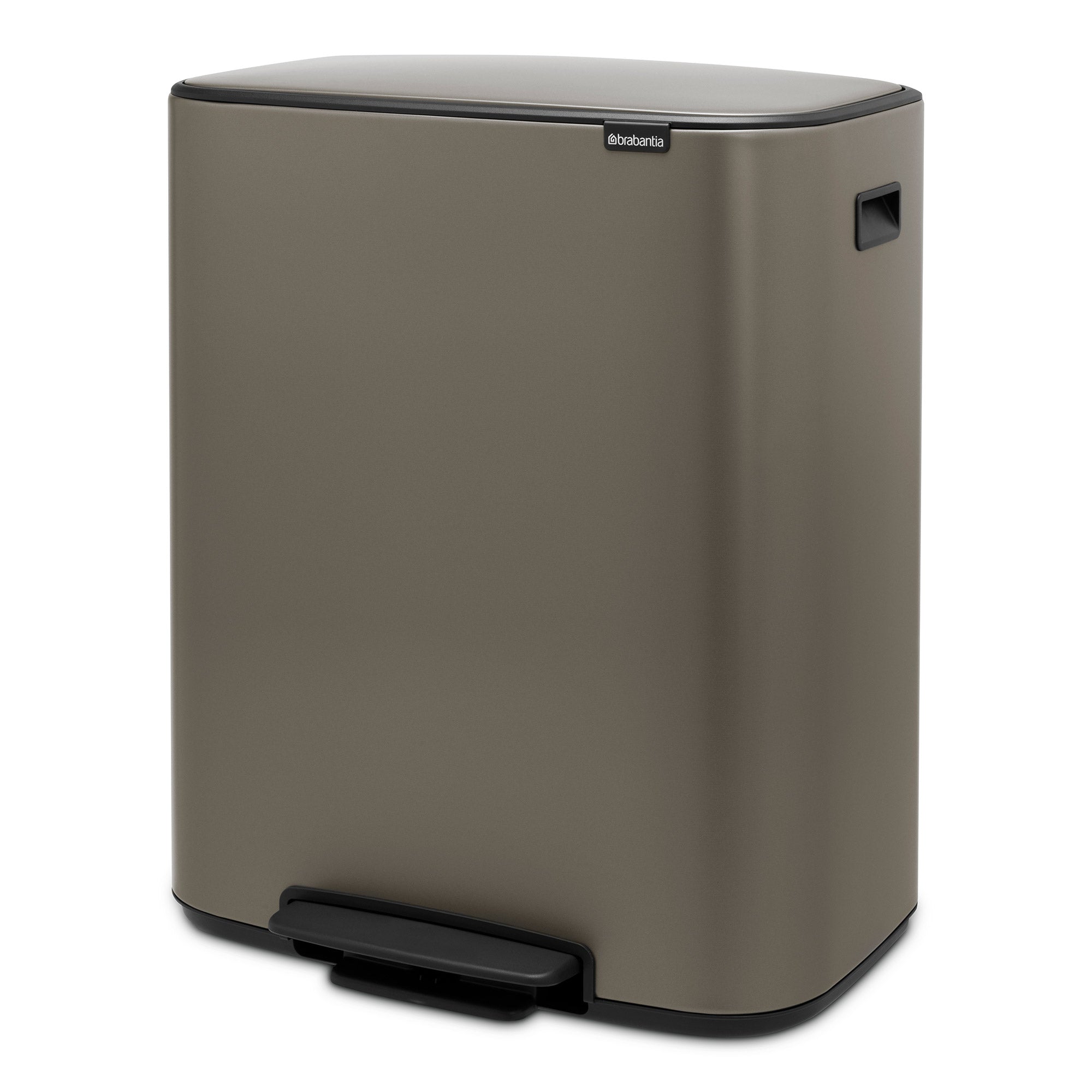 Brabantia BO Pedal Bin 60L Platinum