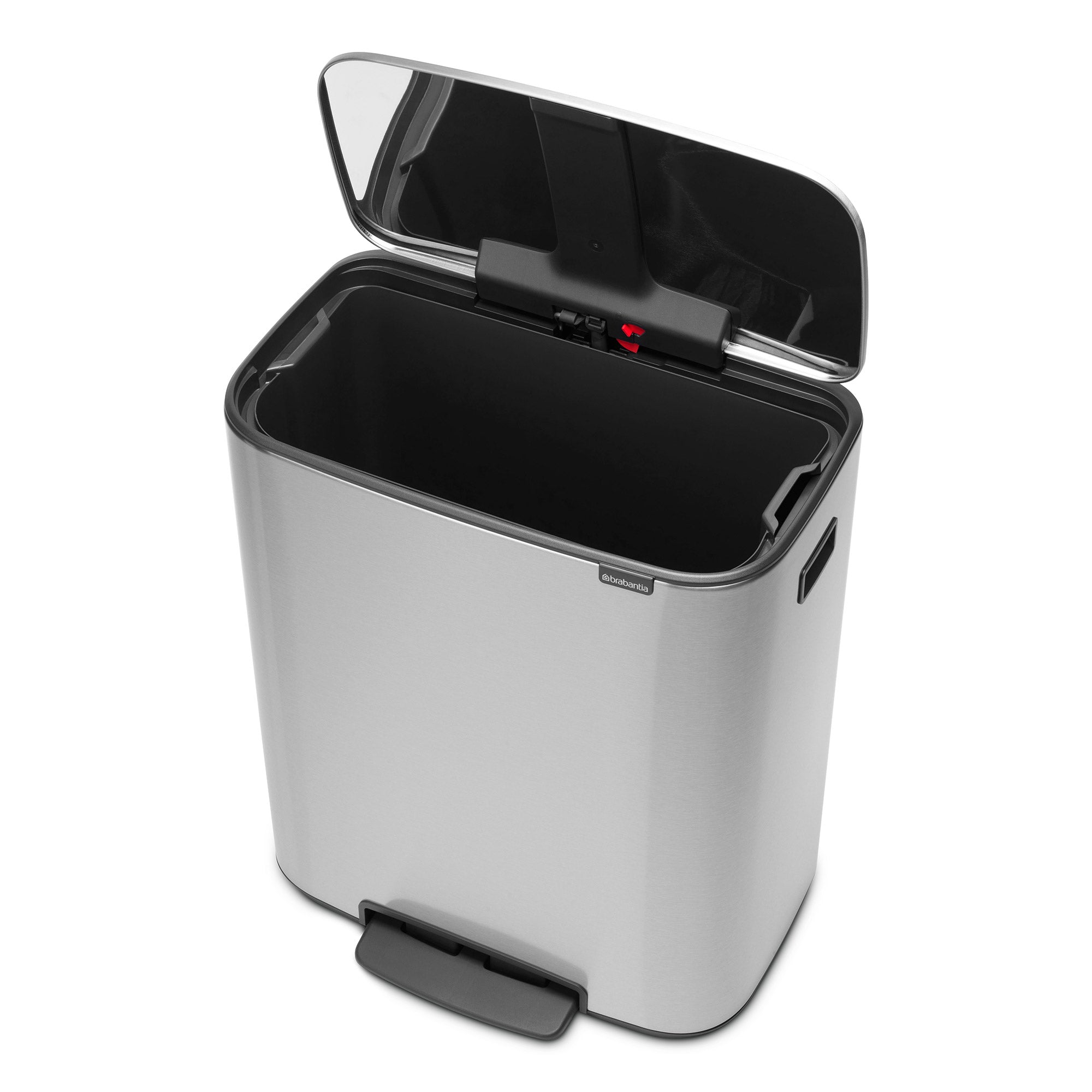 Brabantia BO Pedal Bin 60L Matt Steel FPP