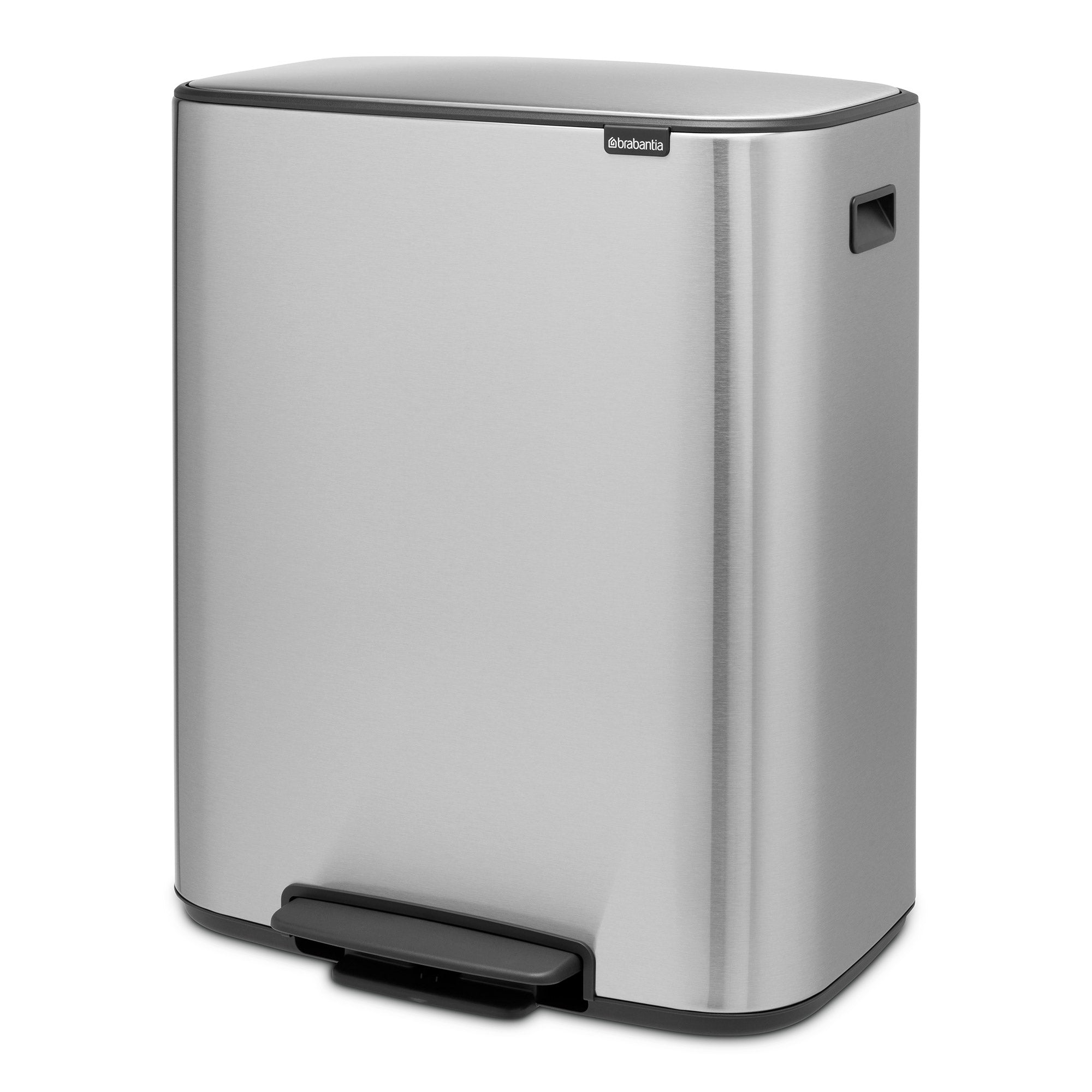 Brabantia BO Pedal Bin 60L Matt Steel FPP
