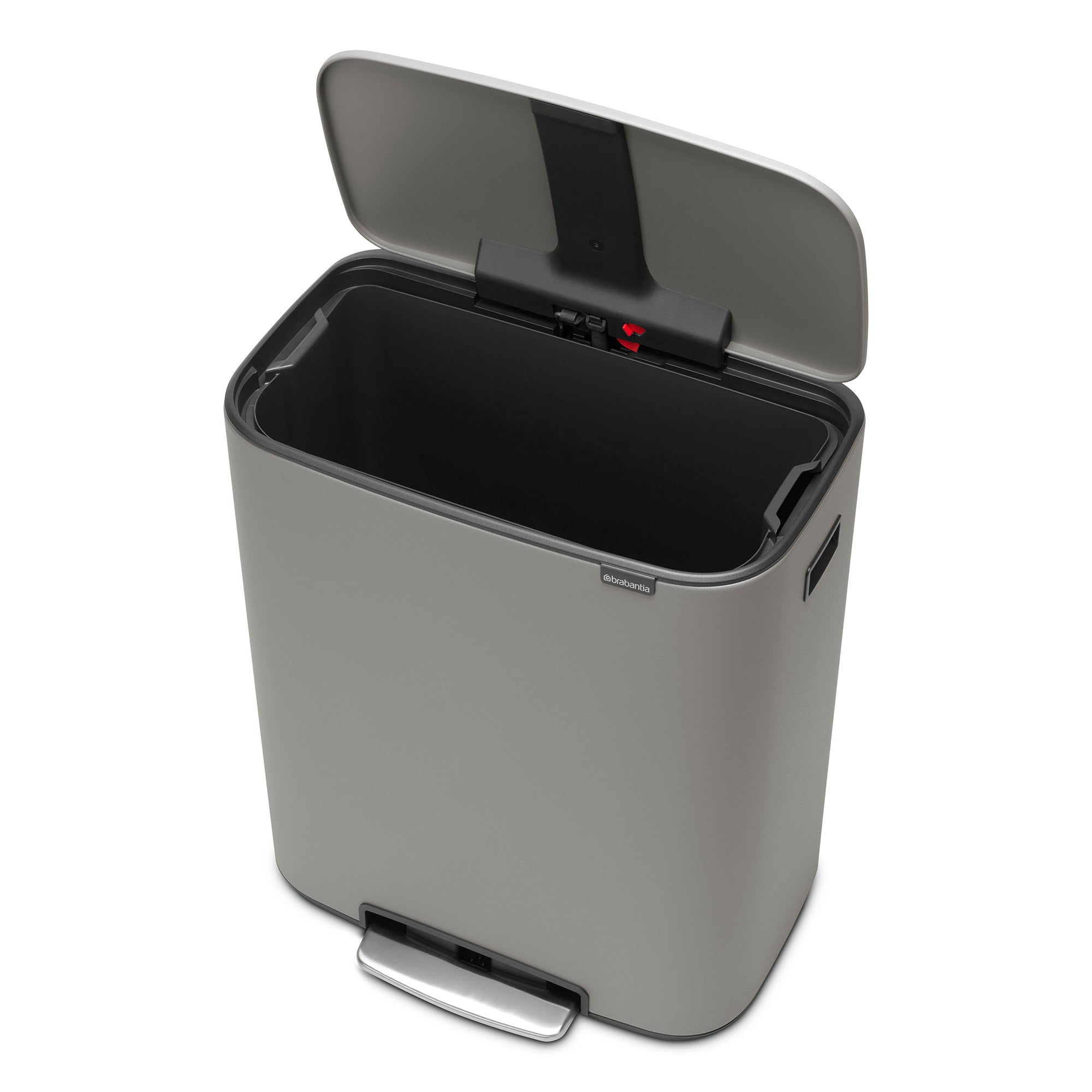 Brabantia BO Pedal Bin 60L Mineral Concrete Grey