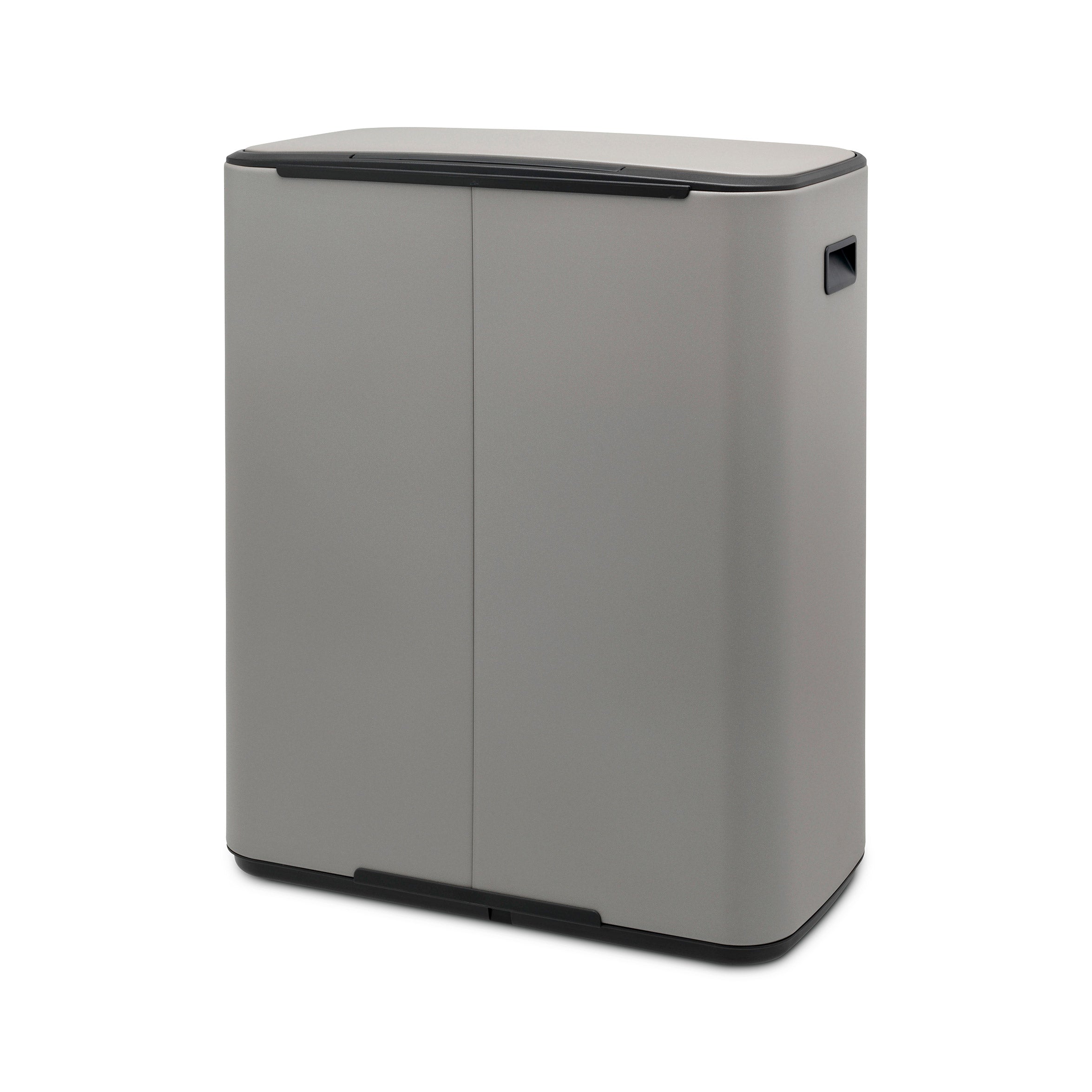 Brabantia BO Pedal Bin 2 x 30L Mineral Concrete Grey