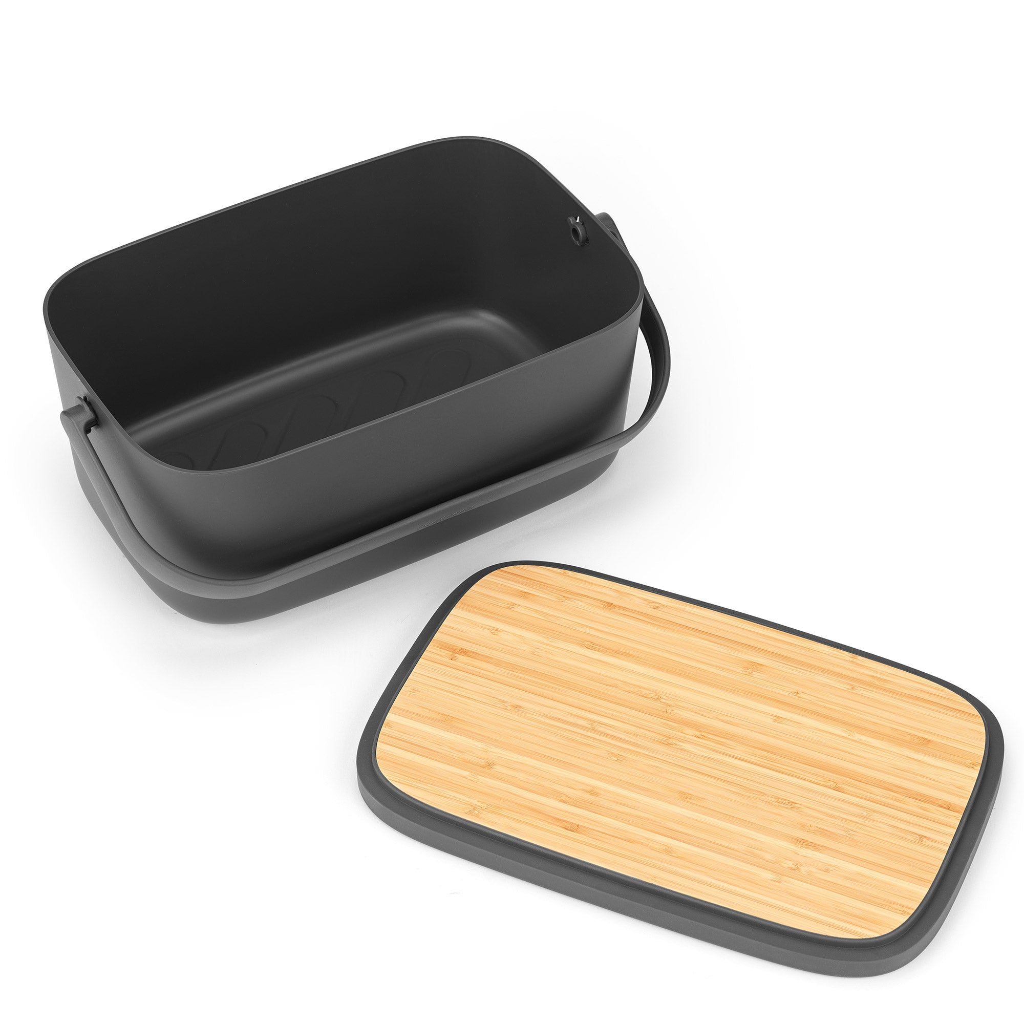 Brabantia NIC Bread Bin Dark Grey