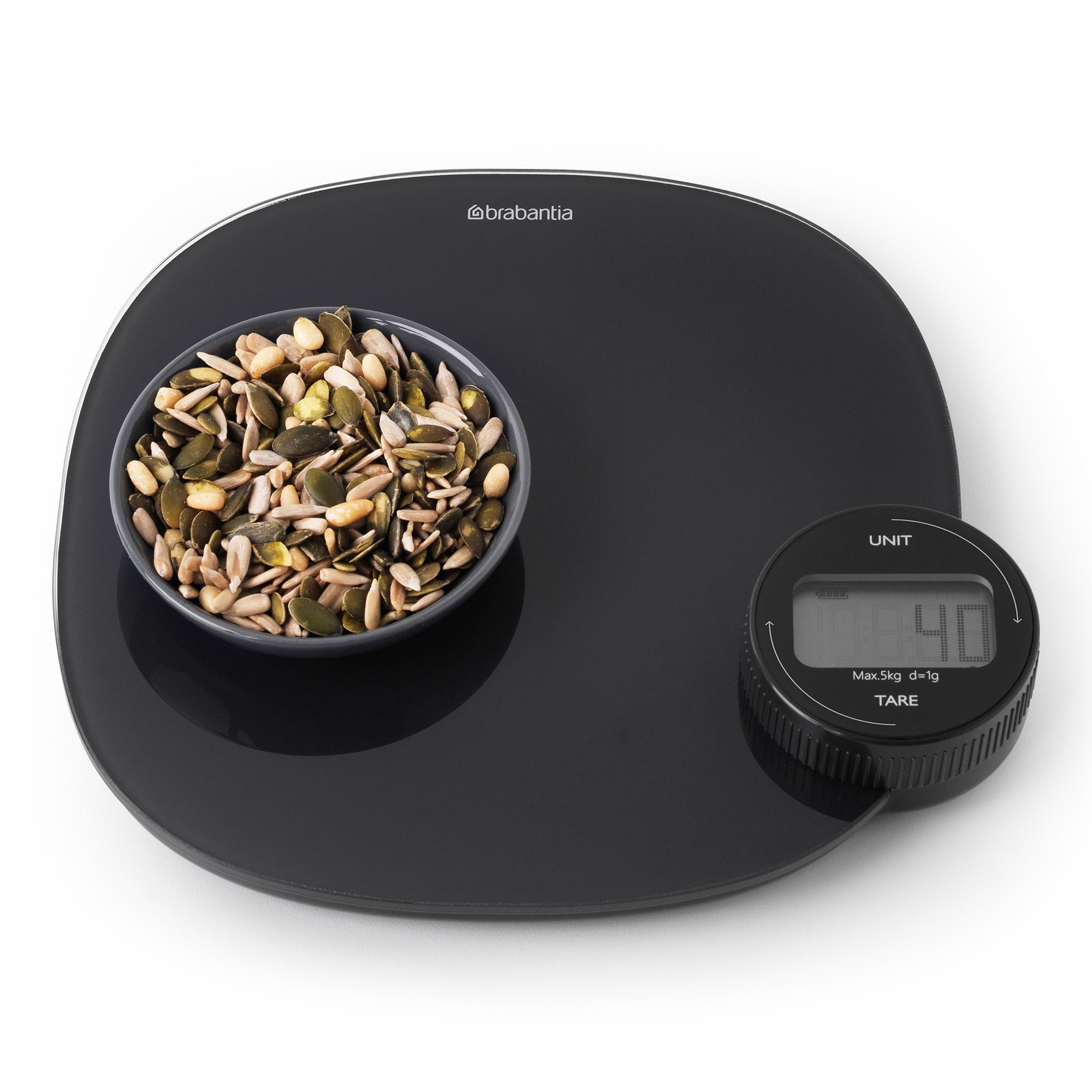 Brabantia Kitchen Scales+ Dark Grey