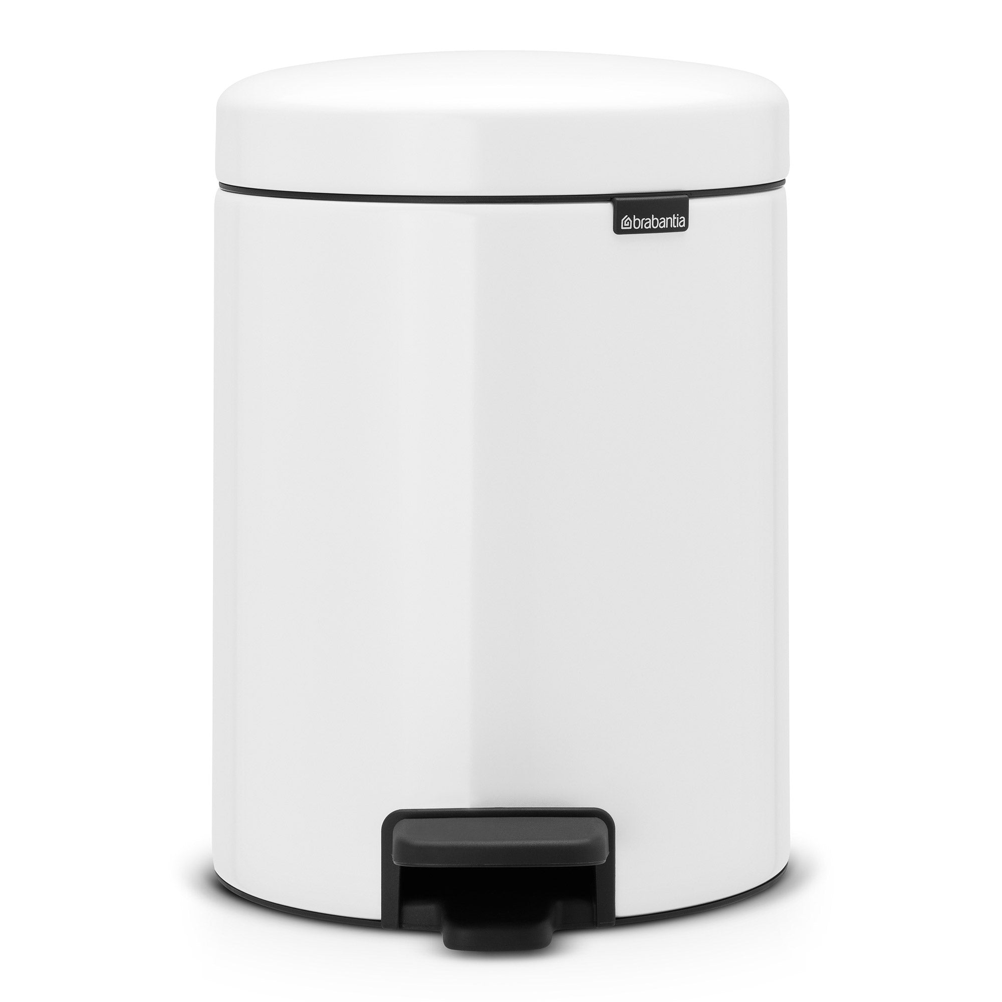 Brabantia newICON Pedal Bin, Recycle 2x2L White