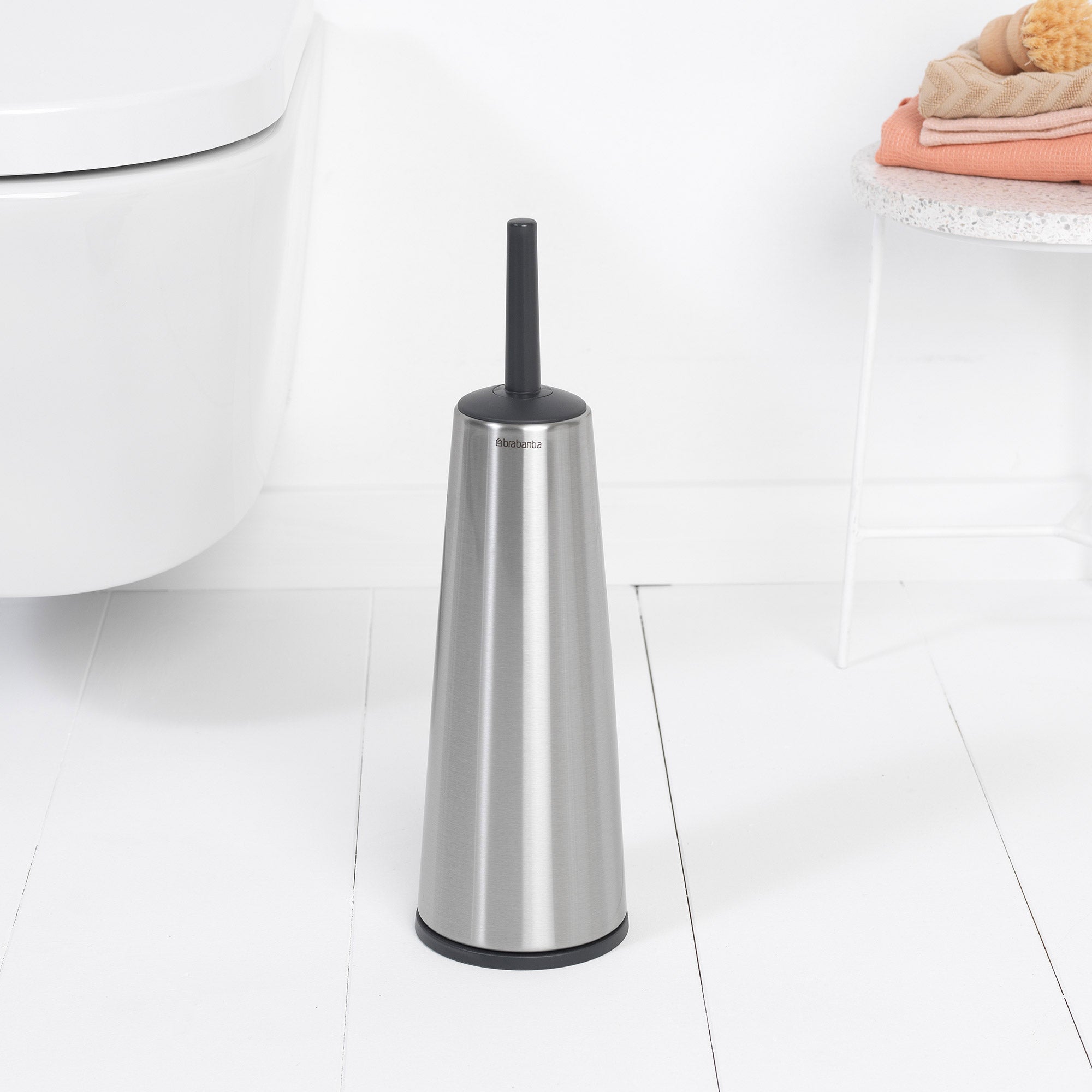 Brabantia Toilet Brush and Holder Matt Steel