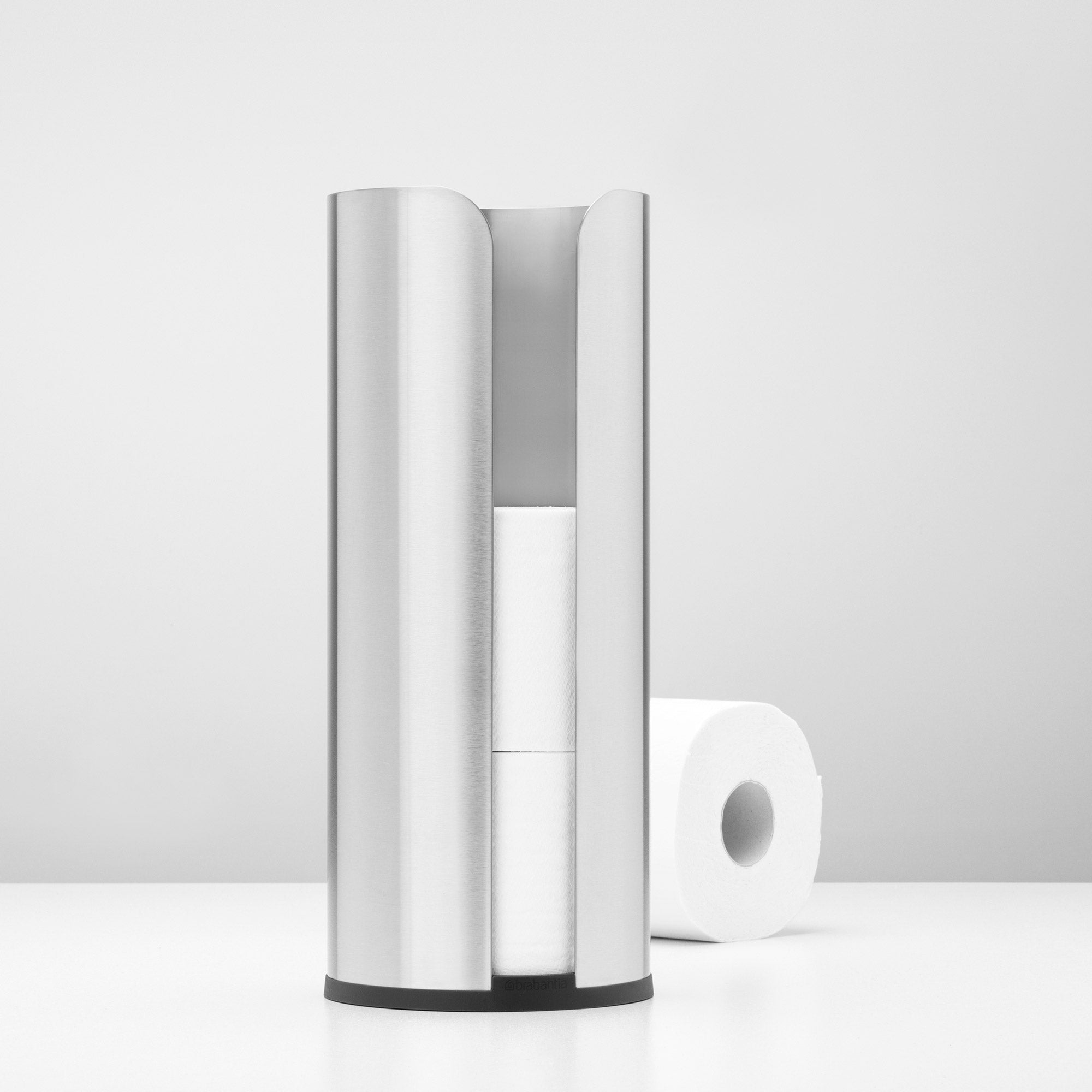 Brabantia Toilet Roll Dispenser Matt Steel