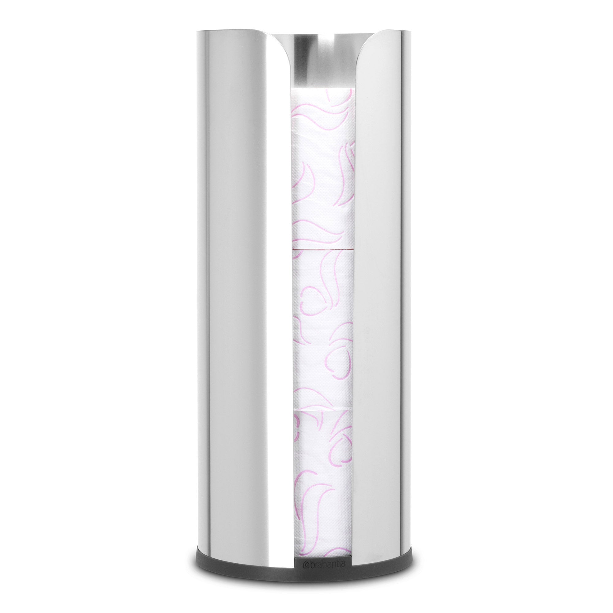 Brabantia Toilet Roll Dispenser Brilliant Steel