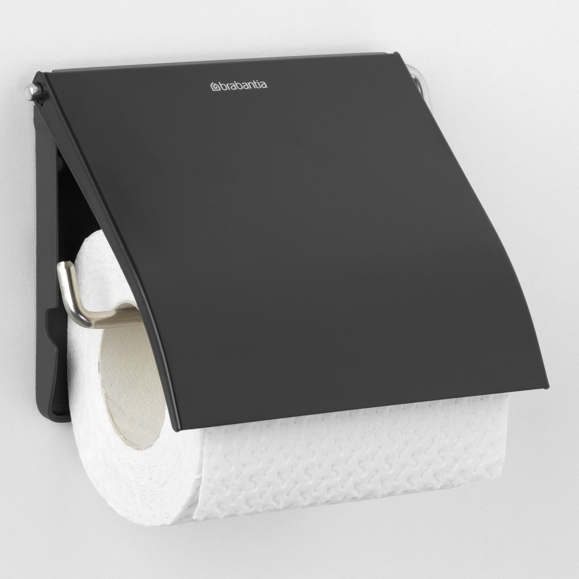 Brabantia Toilet Roll Holder Matt Black