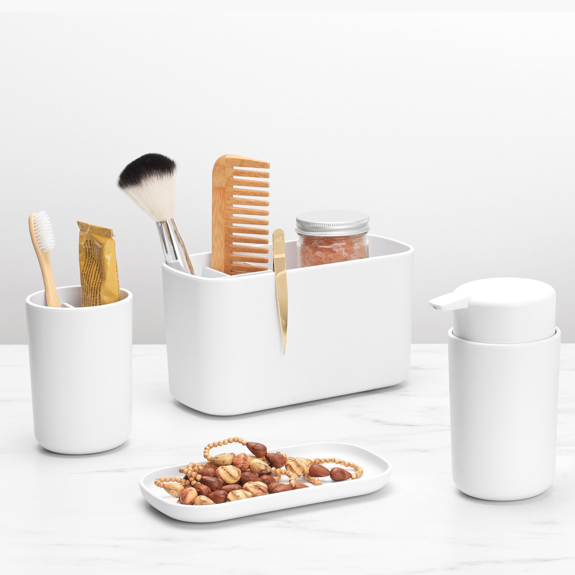 Brabantia Toothbrush Holder White