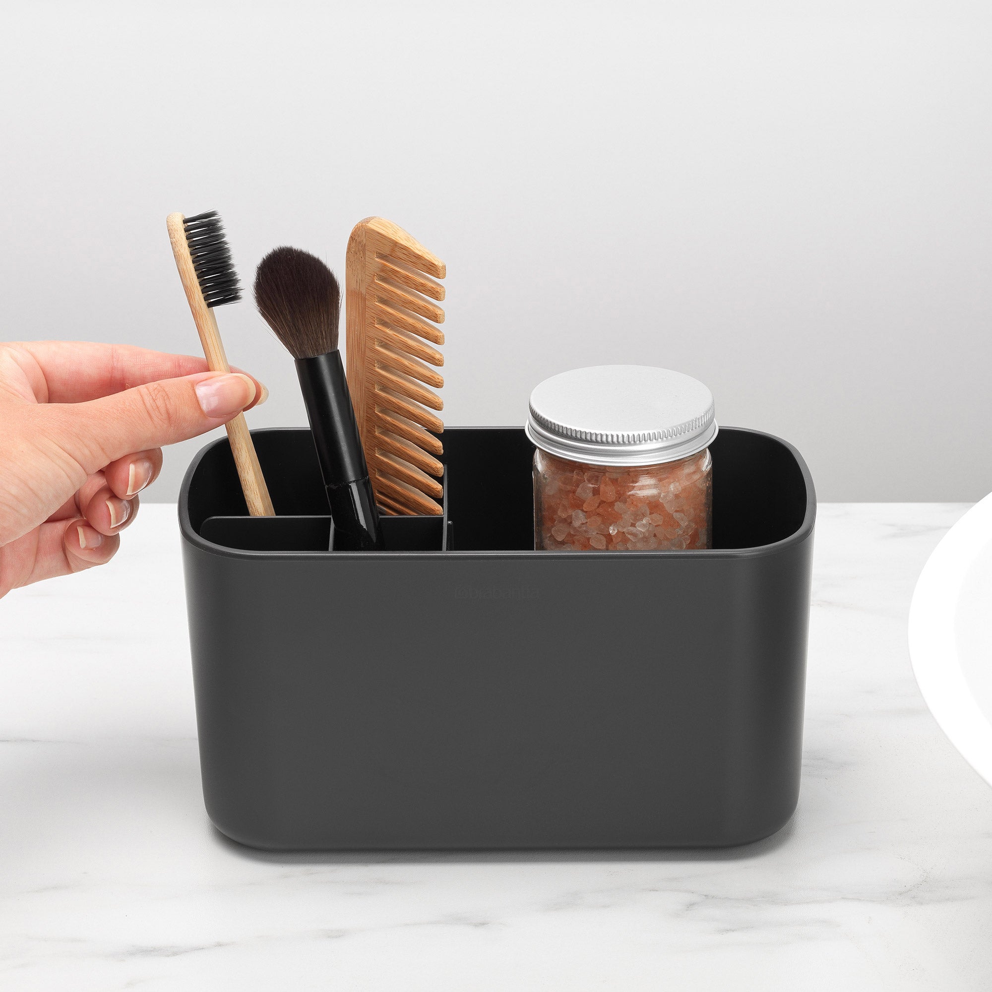 Brabantia Bathroom Caddy Dark Grey