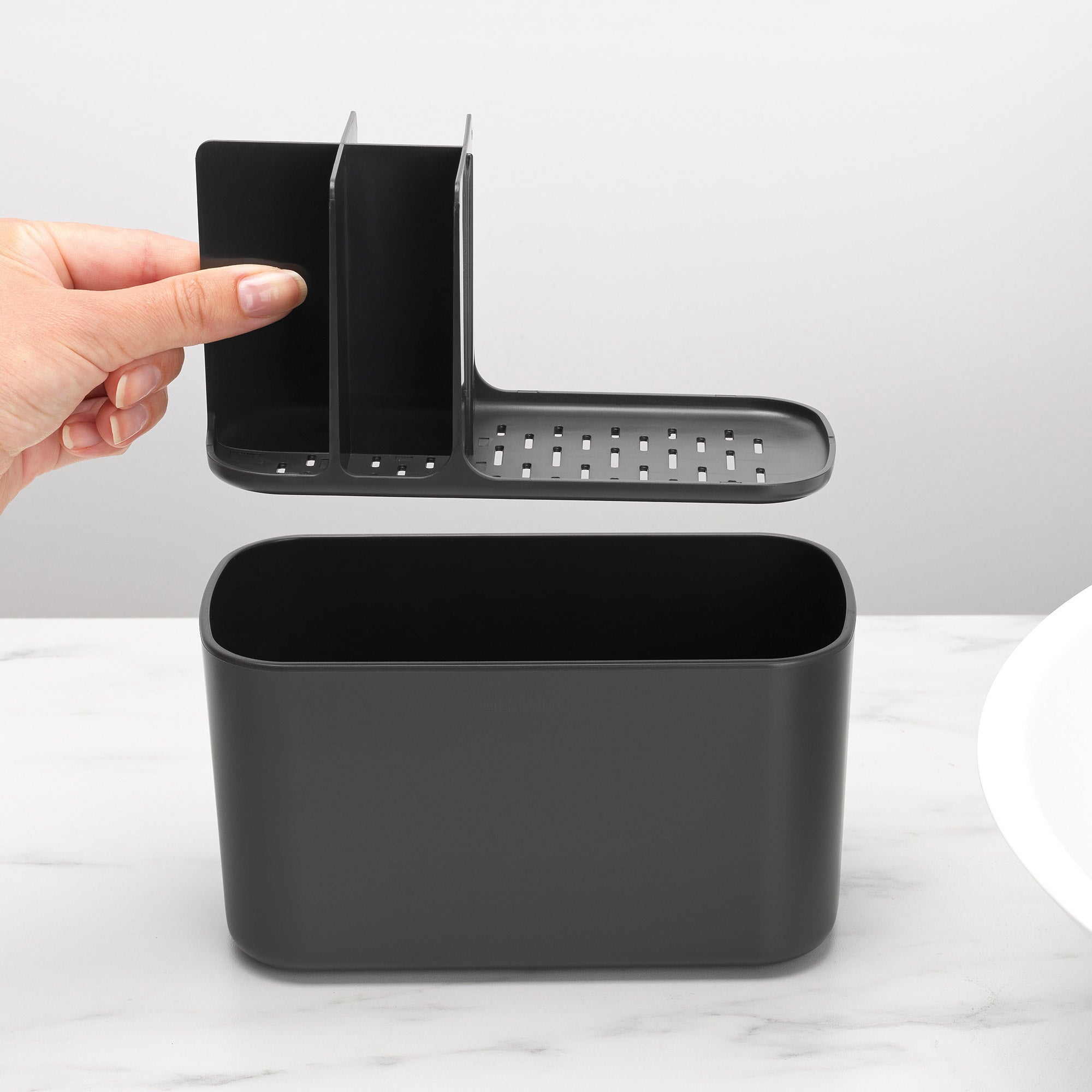 Brabantia Bathroom Caddy Dark Grey