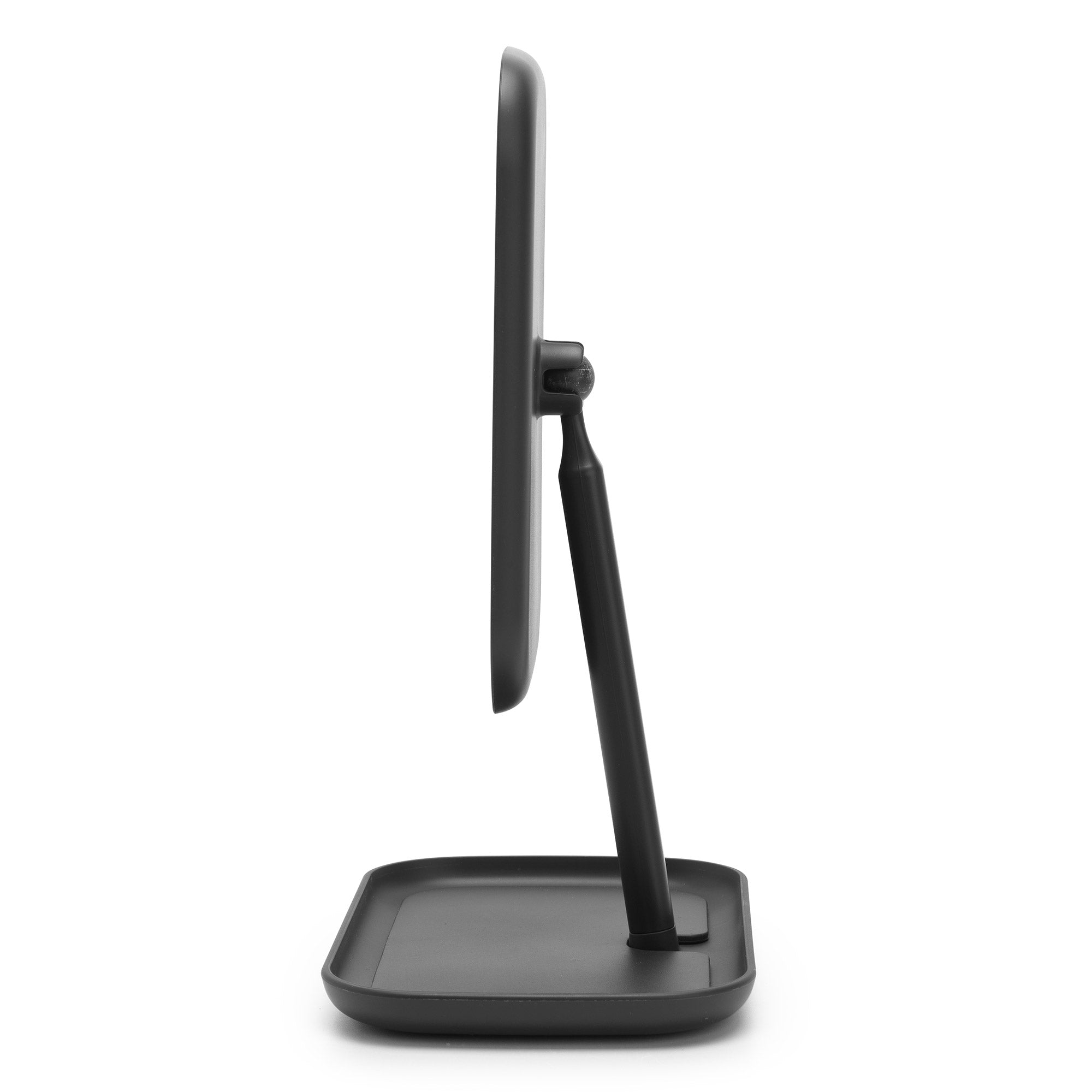 Brabantia Mirror with Storage Tray Dark Grey