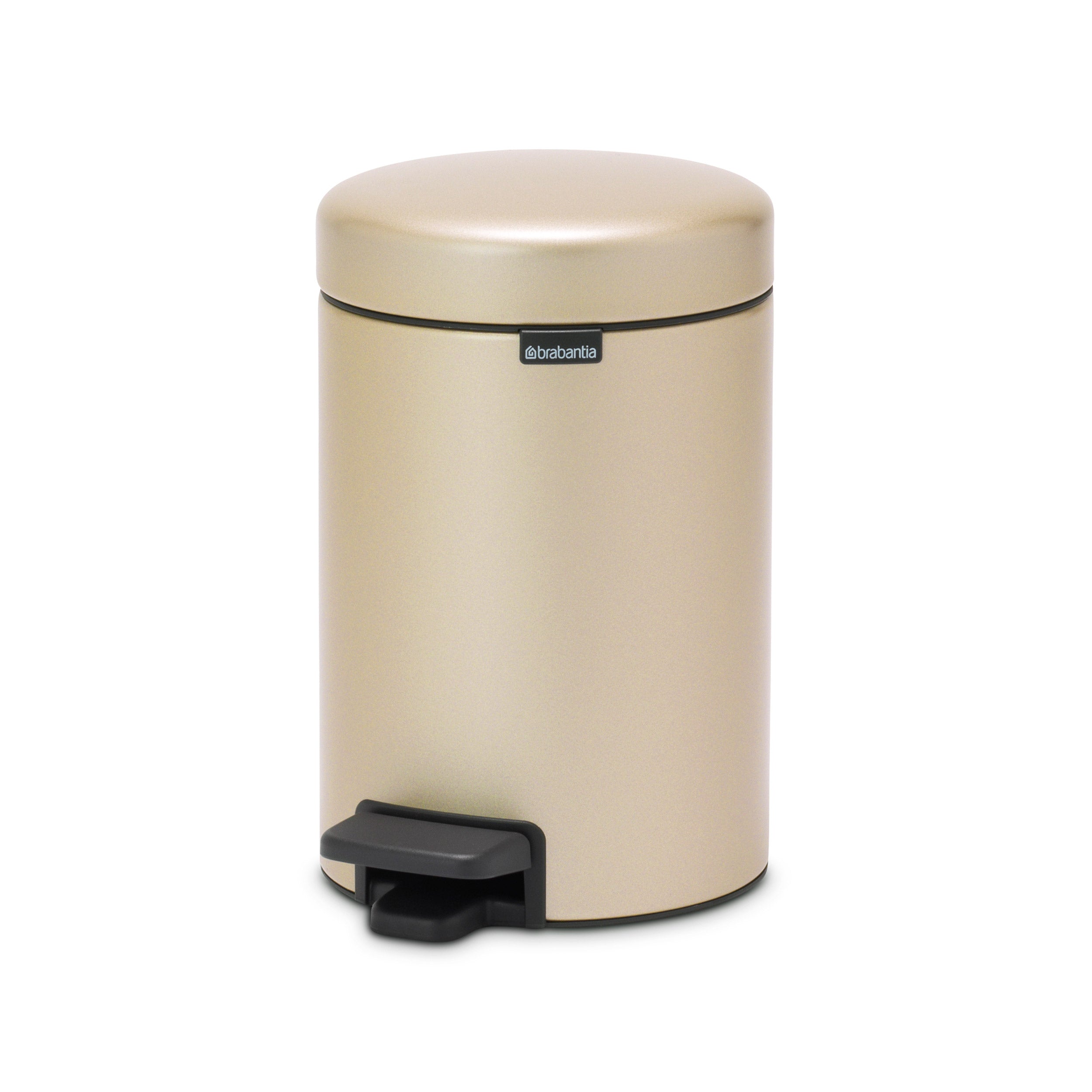 Brabantia Pedal Bin newICON 3L Metallic Gold