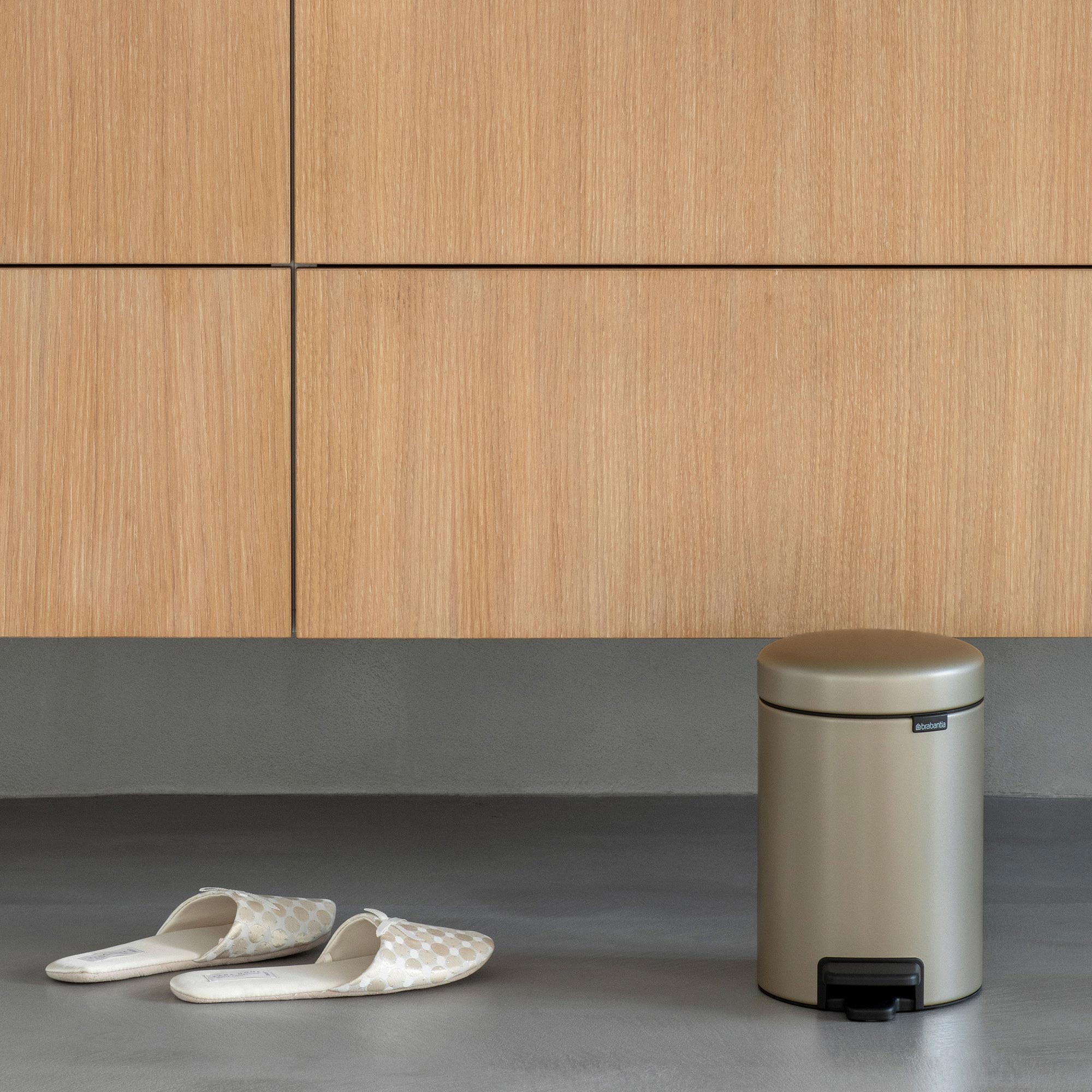 Brabantia Pedal Bin newICON 3L Metallic Gold