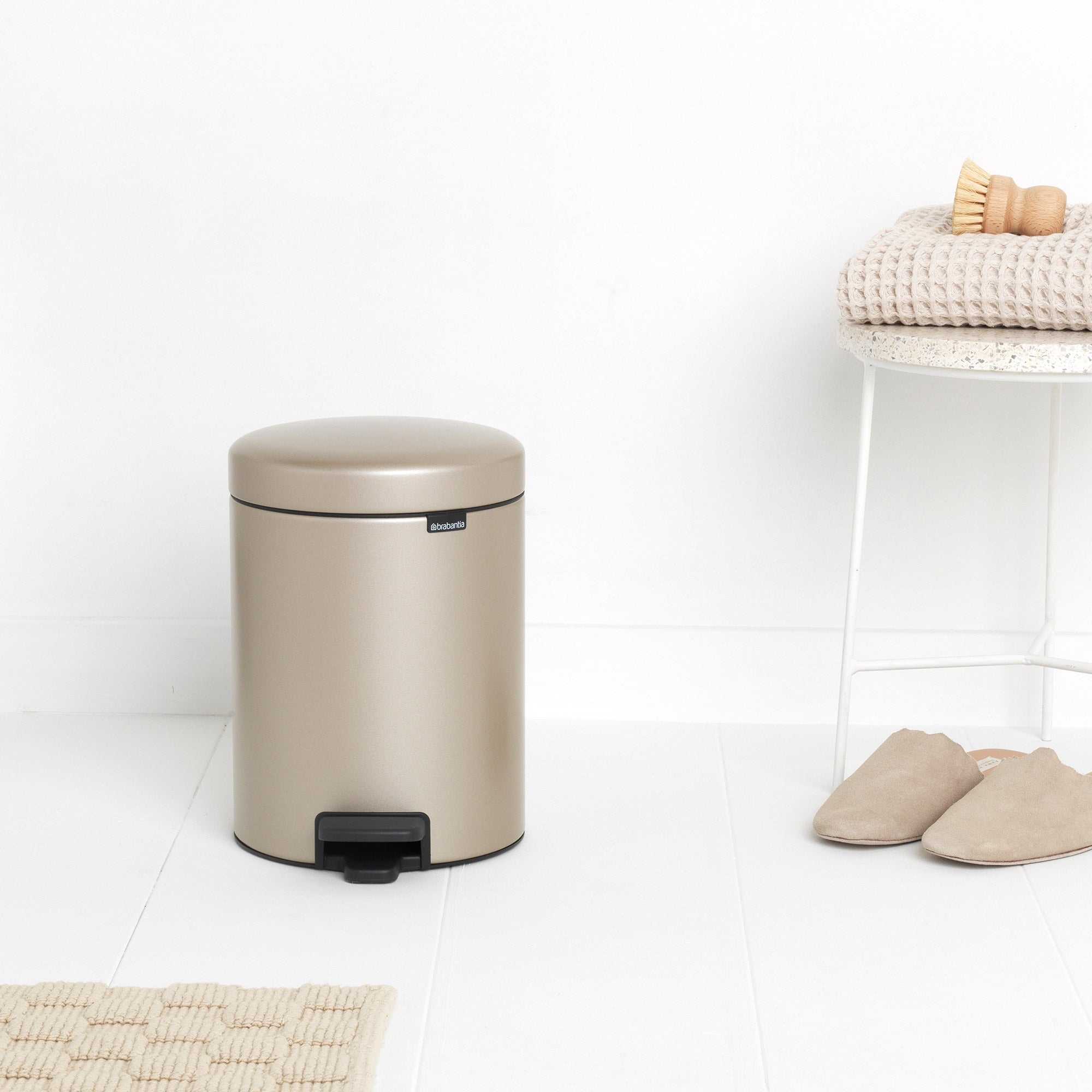 Brabantia Pedal Bin newICON 5L Metallic Gold