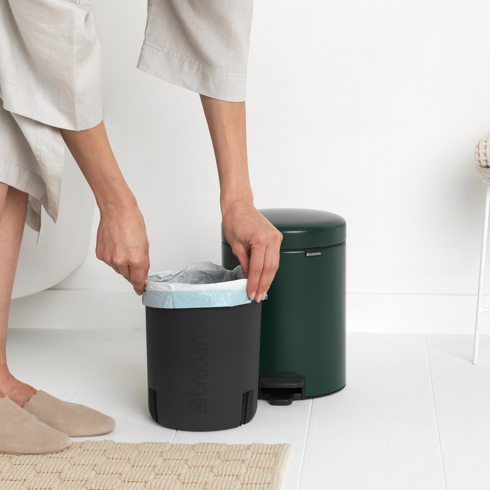 Brabantia Pedal Bin newICON 5L Pine Green