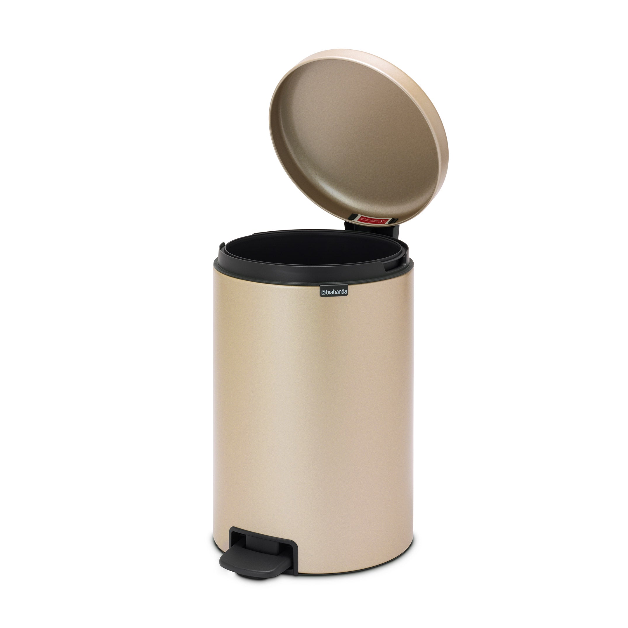Brabantia Pedal Bin newICON 20L Metallic Gold