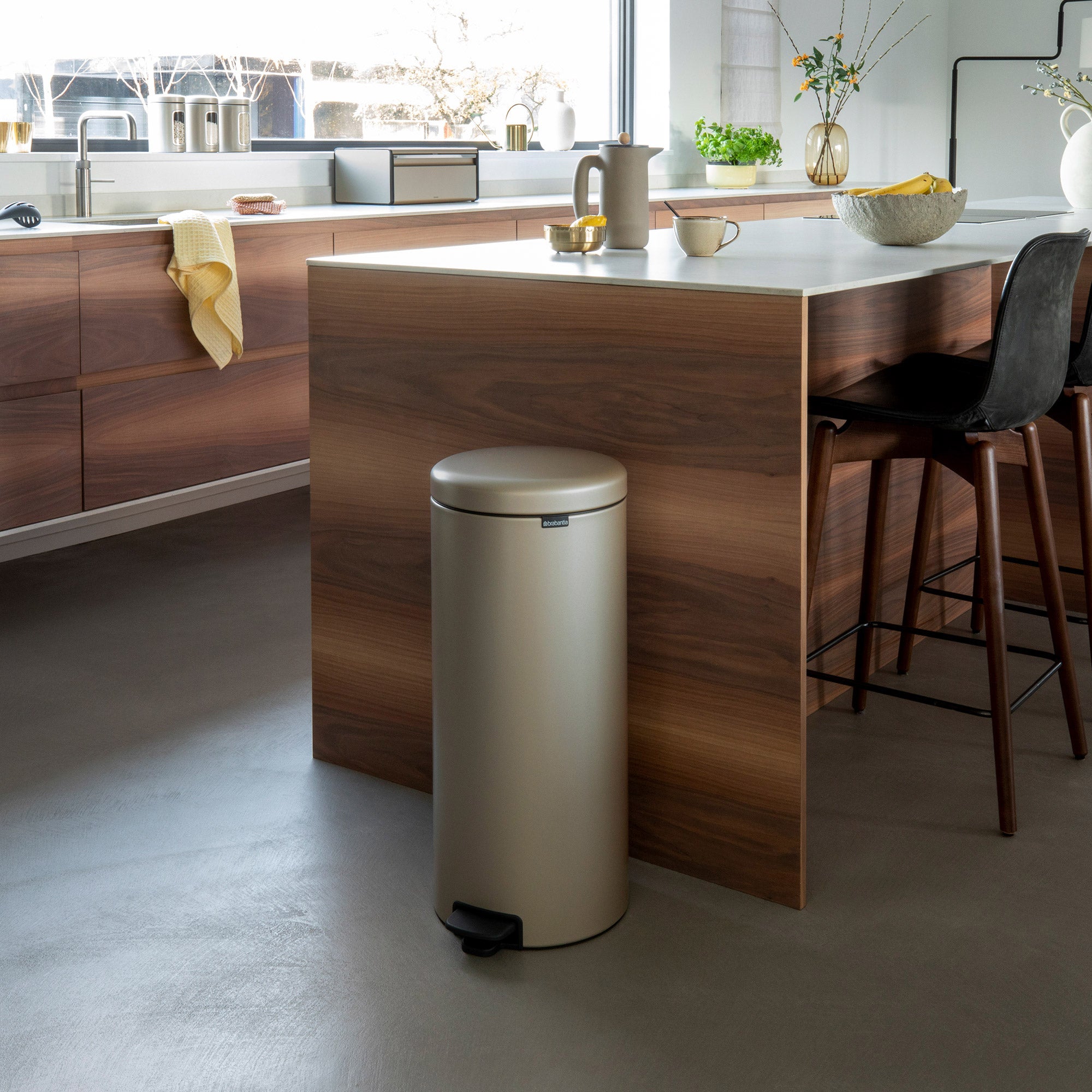 Brabantia Pedal Bin newICON 30L Metallic Gold