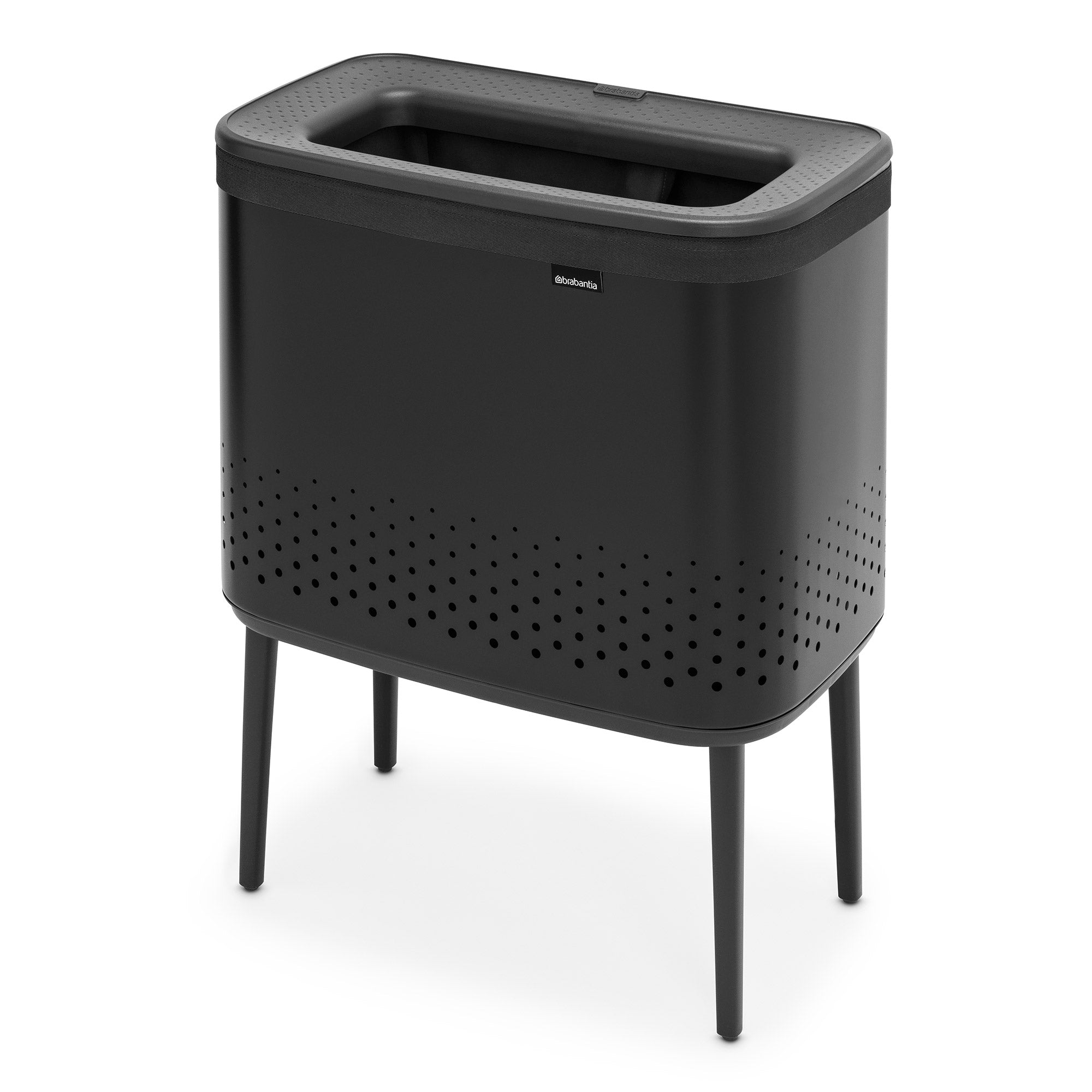 Brabantia BO Laundry Bin 60 litre Matt Black