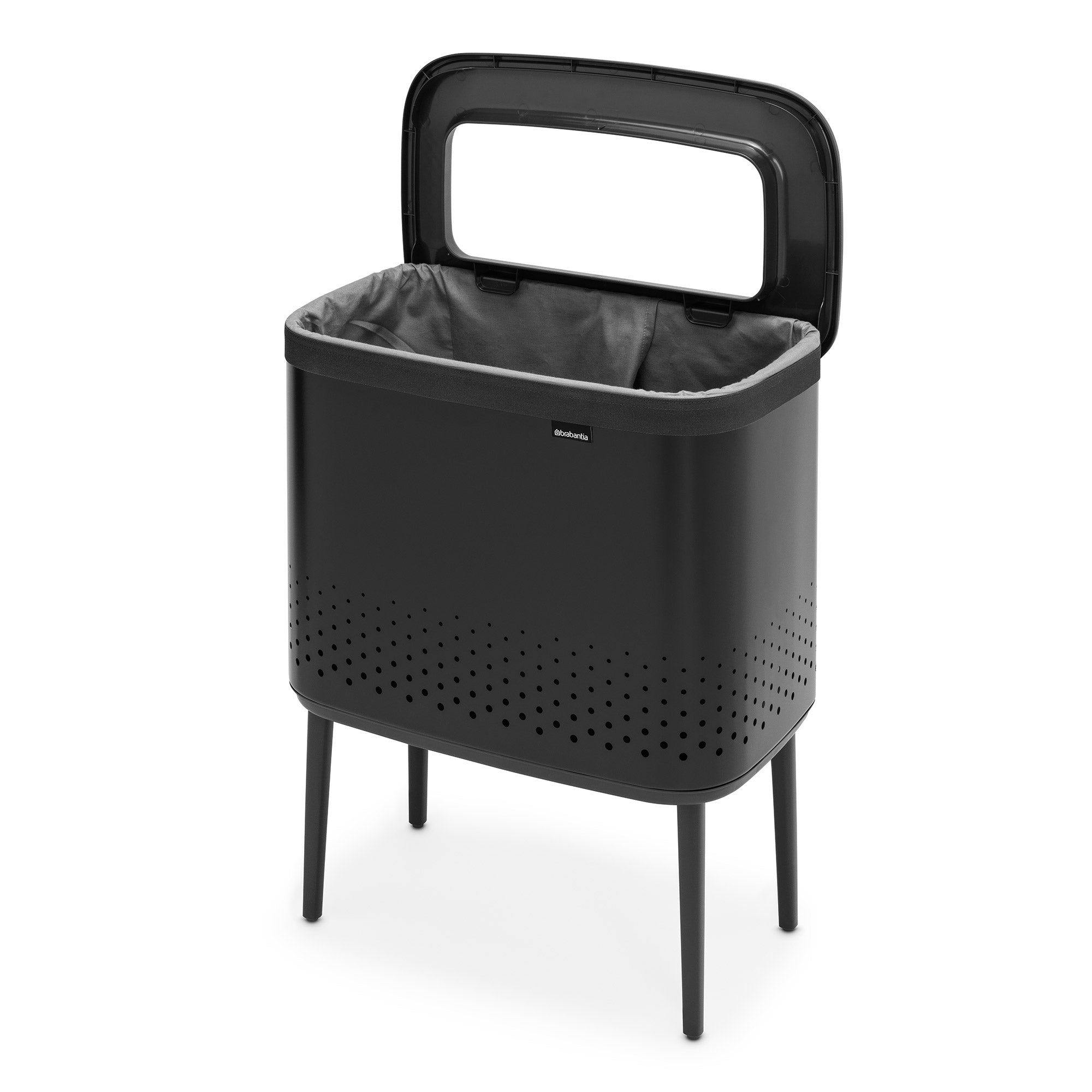 Brabantia BO Laundry Bin 60 litre Matt Black