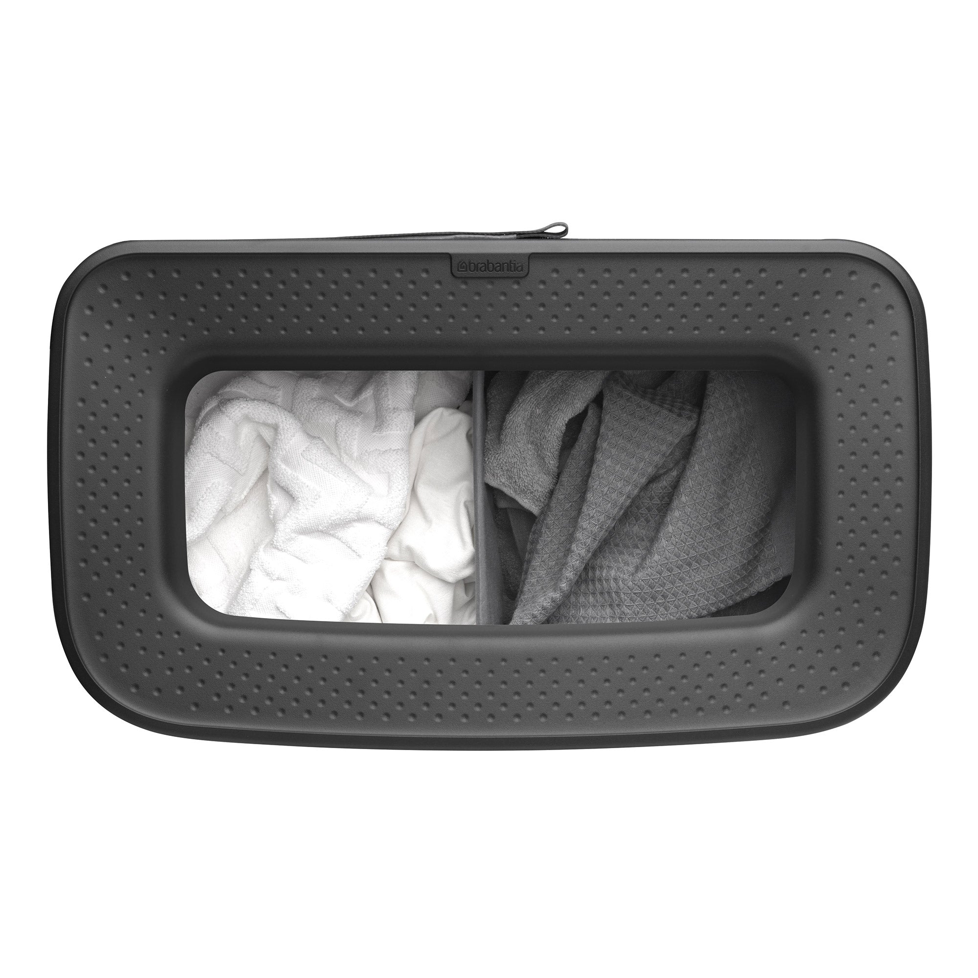 Brabantia BO Laundry Bin Hi 2 x 45L Matt Black