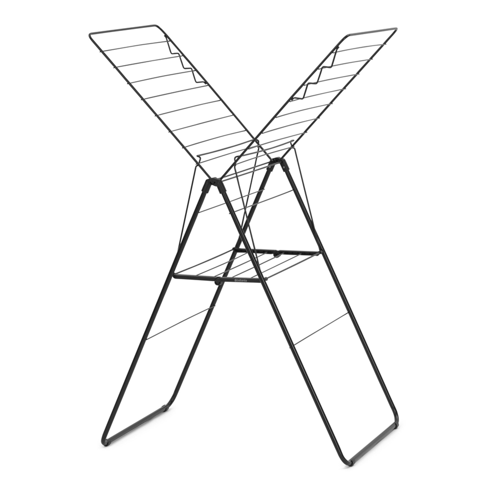 Brabantia HangOn Drying Rack 20 Meters Matt Black