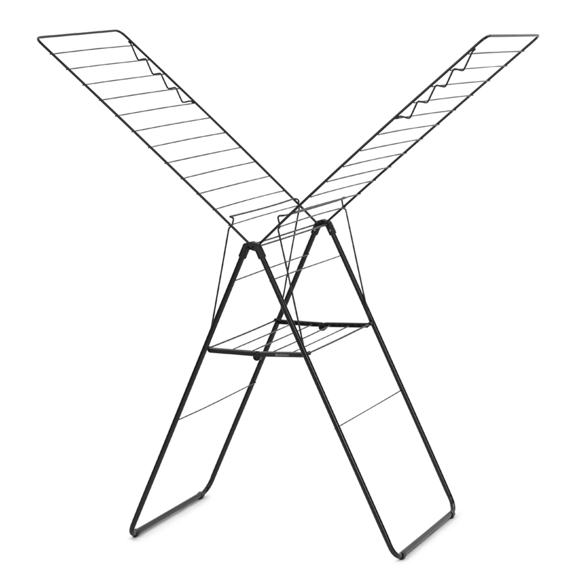 Brabantia HangOn Drying Rack 25 Meters Matt Black