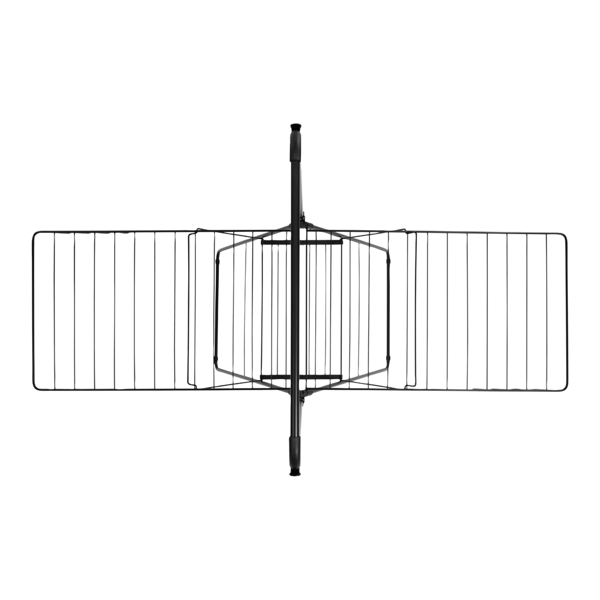 Brabantia HangOn Drying Rack 25 Meters with Rod Matt Black