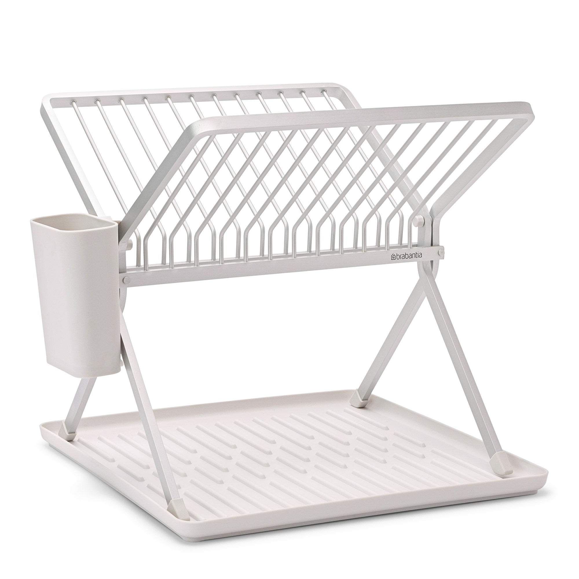 Brabantia Foldable Dish Drying Rack Light Grey