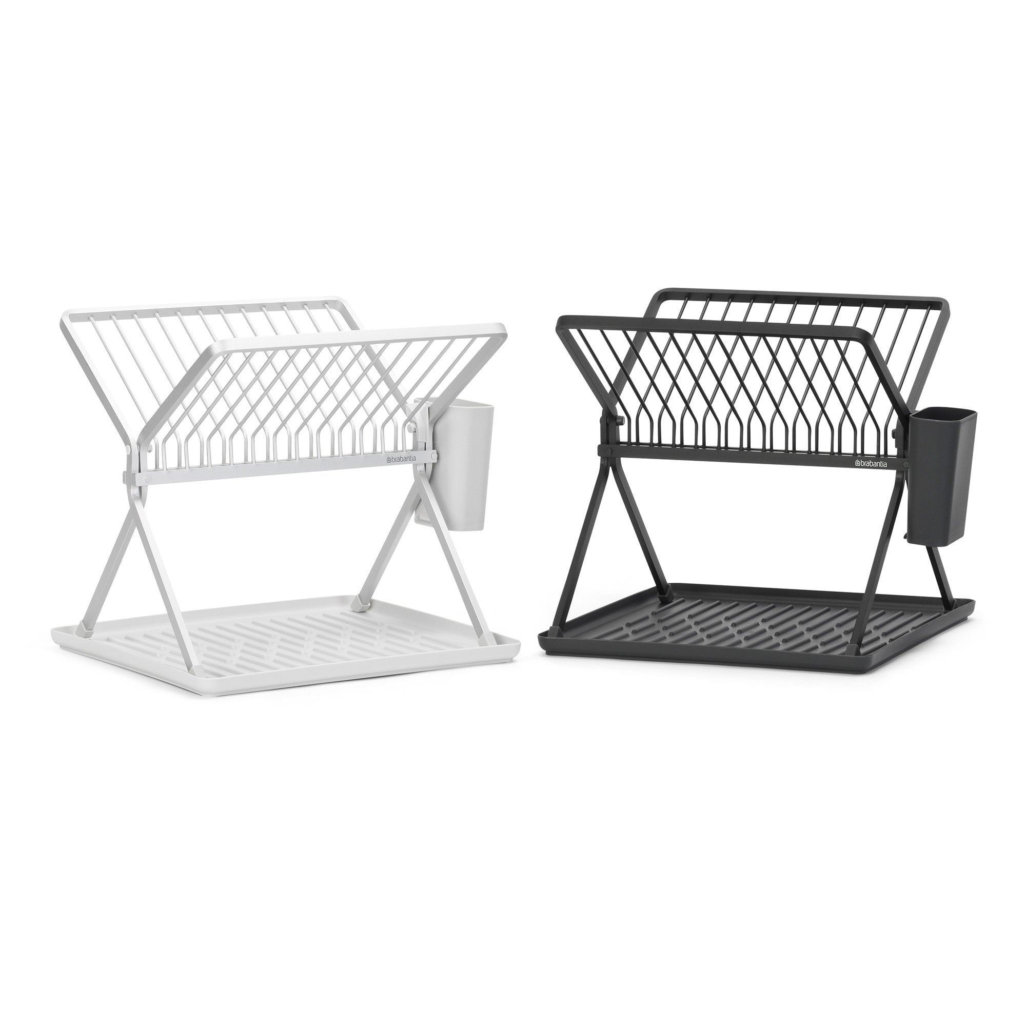 Brabantia Foldable Dish Drying Rack Light Grey