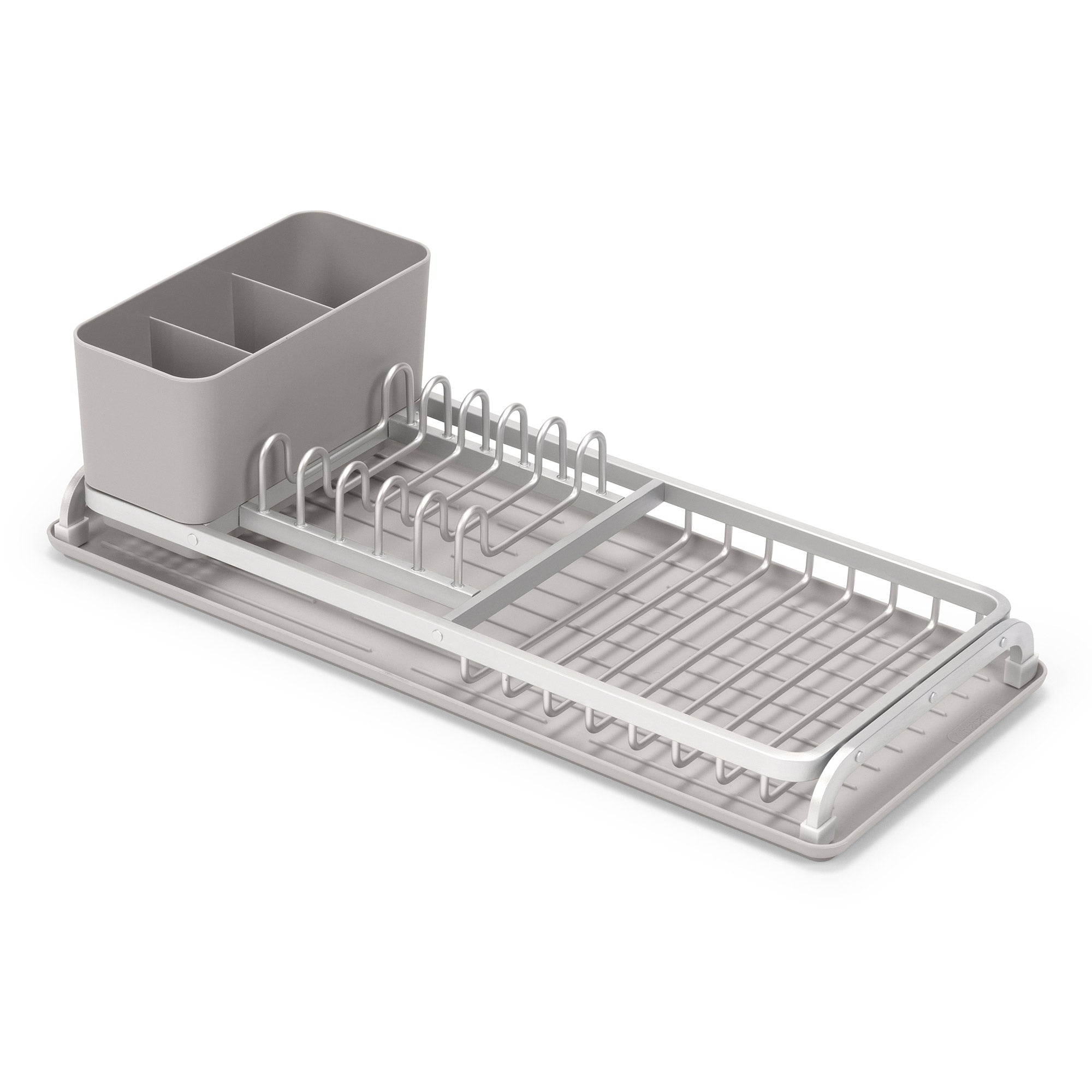 Brabantia Compact Dish Drying Rack - Mid Grey