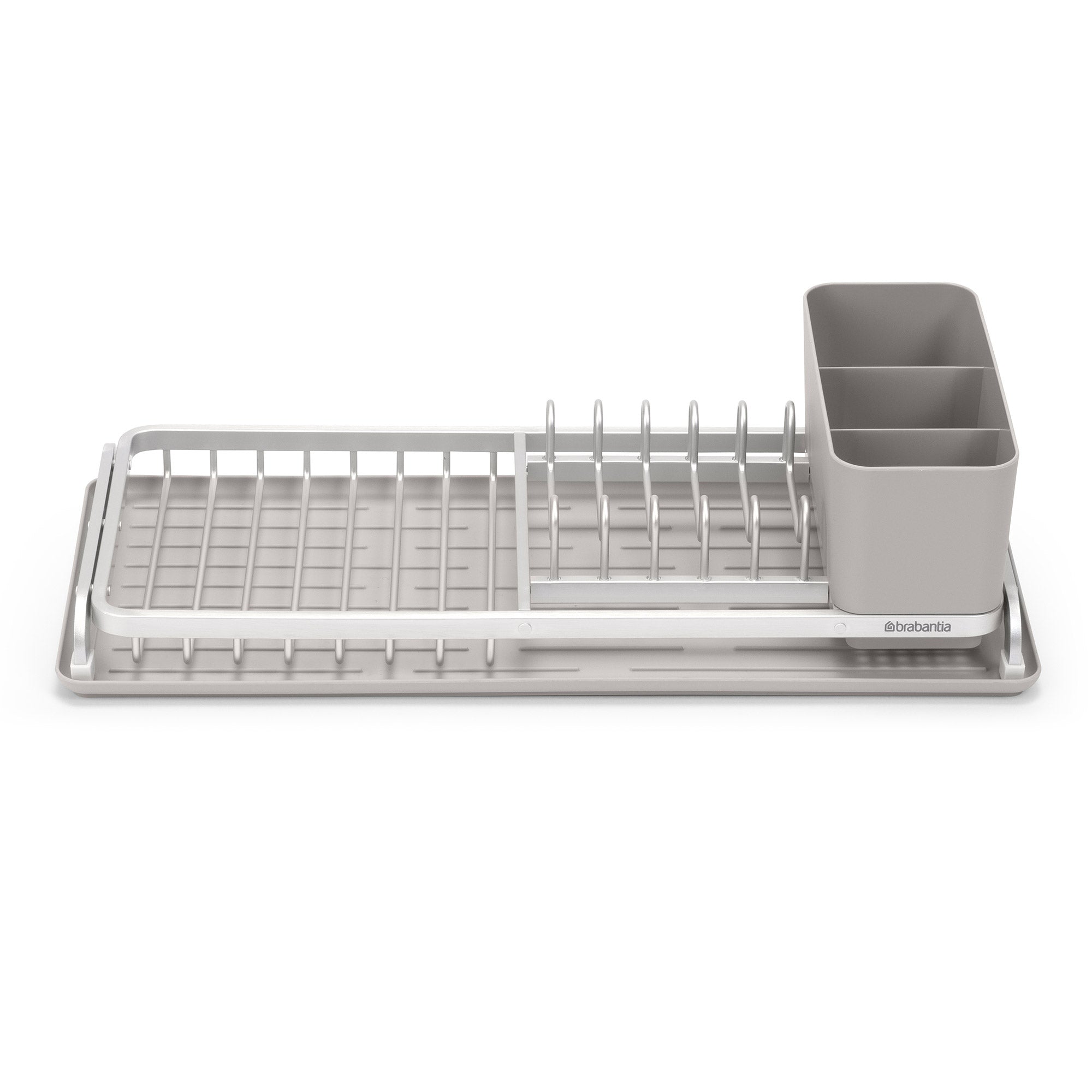 Brabantia Compact Dish Drying Rack - Mid Grey