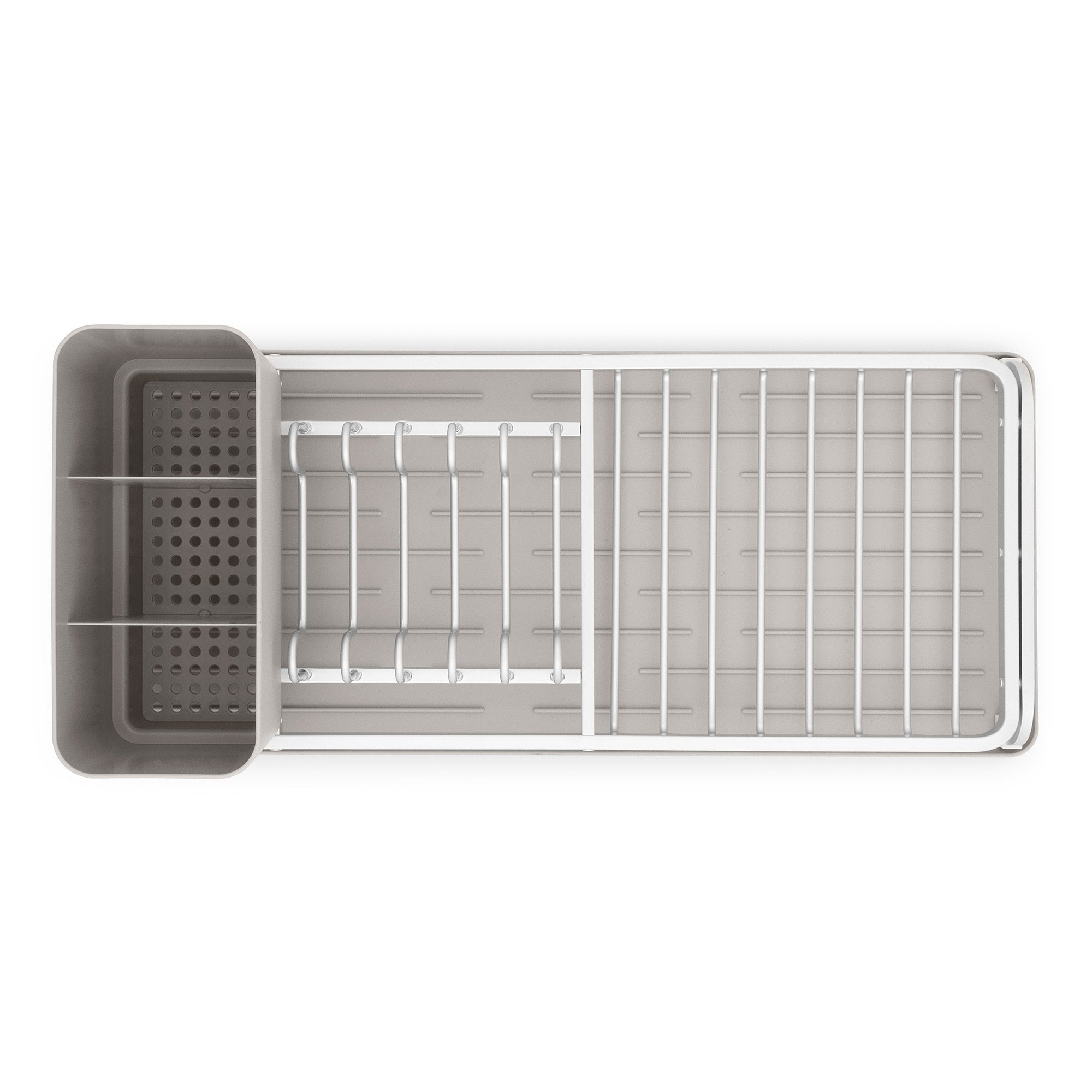 Brabantia Compact Dish Drying Rack - Mid Grey