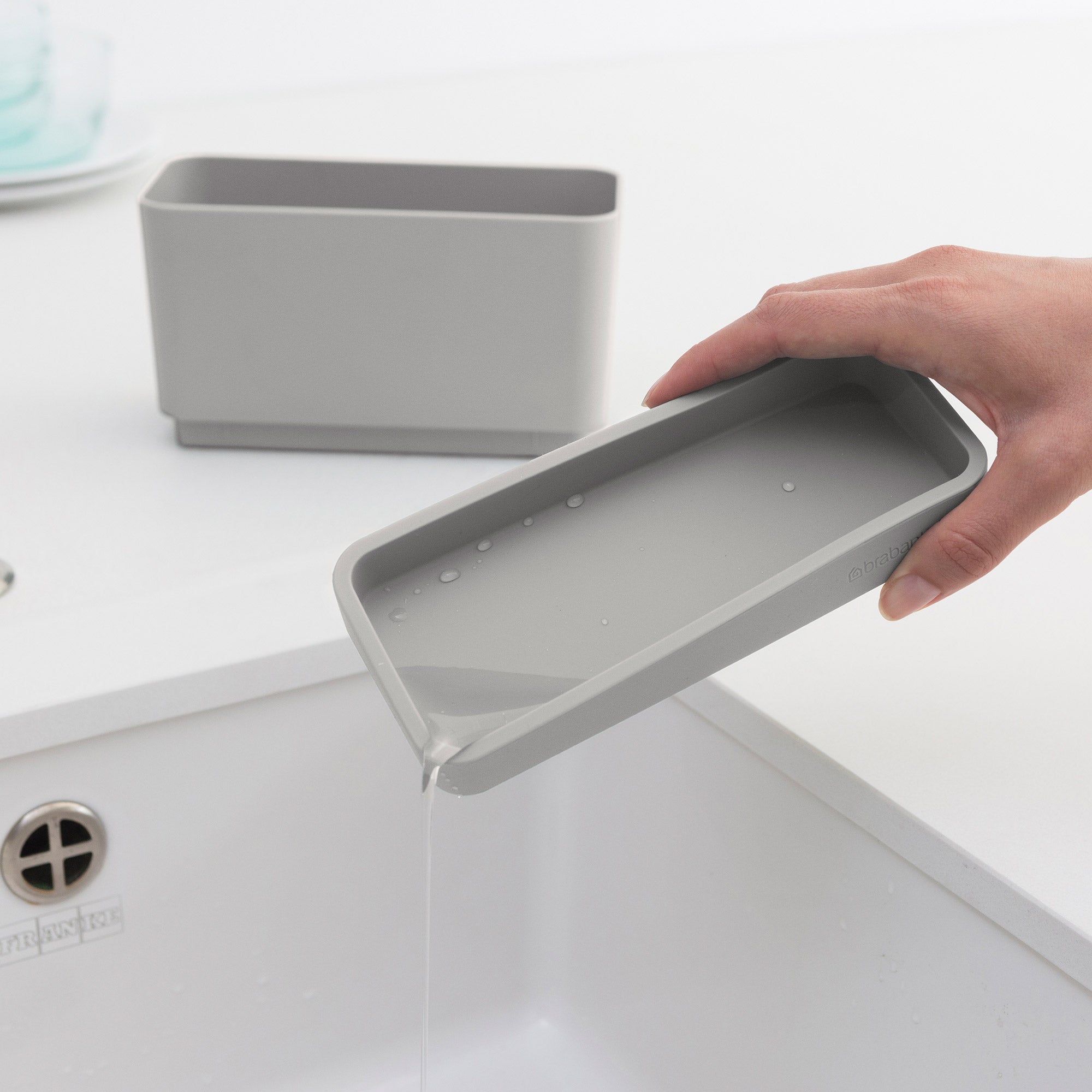 Brabantia Sink Organiser - Mid Grey