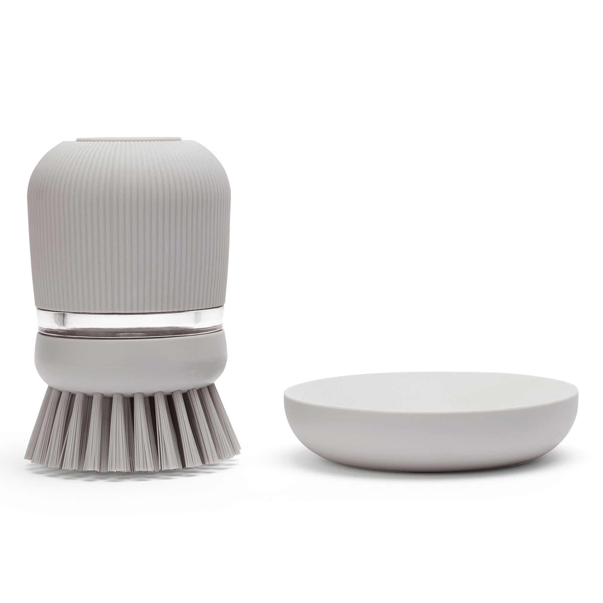 Brabantia Soap Dispensing Dish Brush Mid Grey