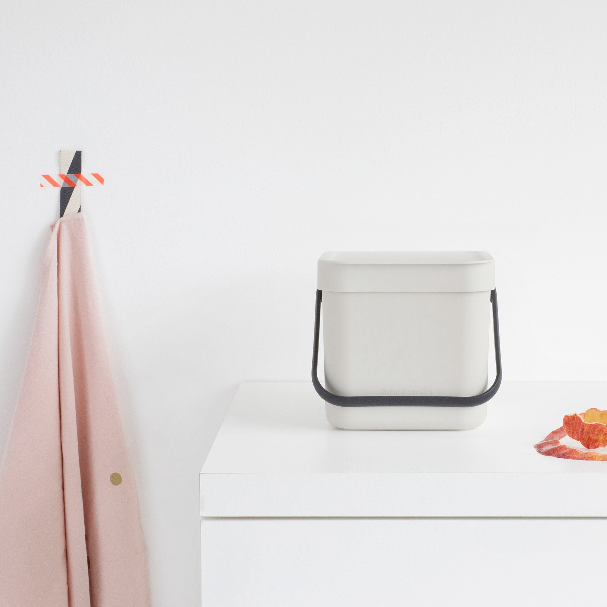 Brabantia Waste Bin Sort & Go 3L - Light Grey