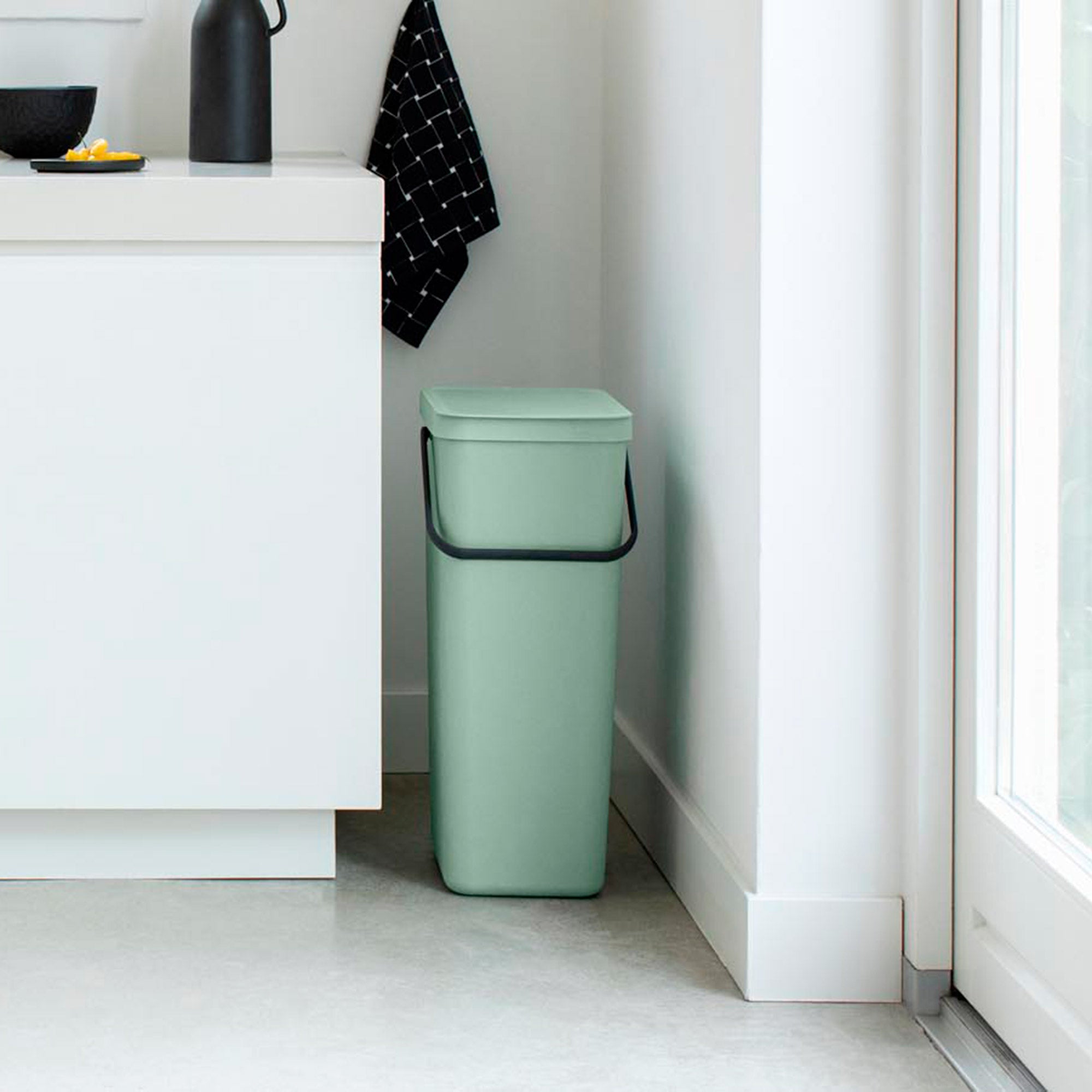 Brabantia Waste Bin Sort & Go 6L - Jade Green